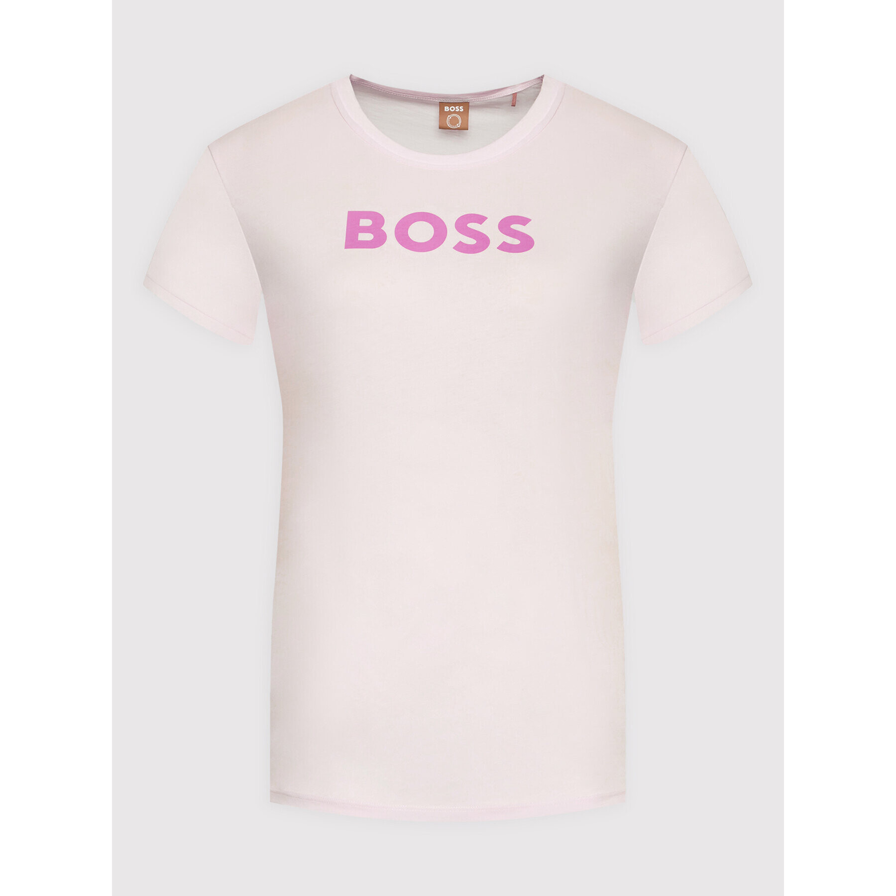 Boss T-Shirt C_Elogo_7 50472255 Růžová Regular Fit - Pepit.cz