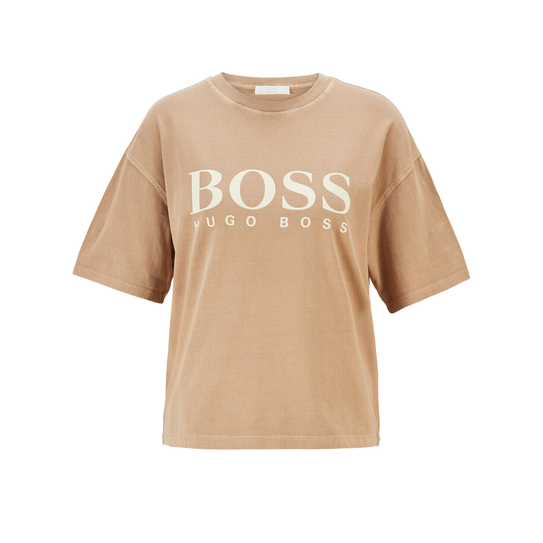 Boss T-Shirt C_Evina_Active 50457388 Béžová Relaxed Fit - Pepit.cz