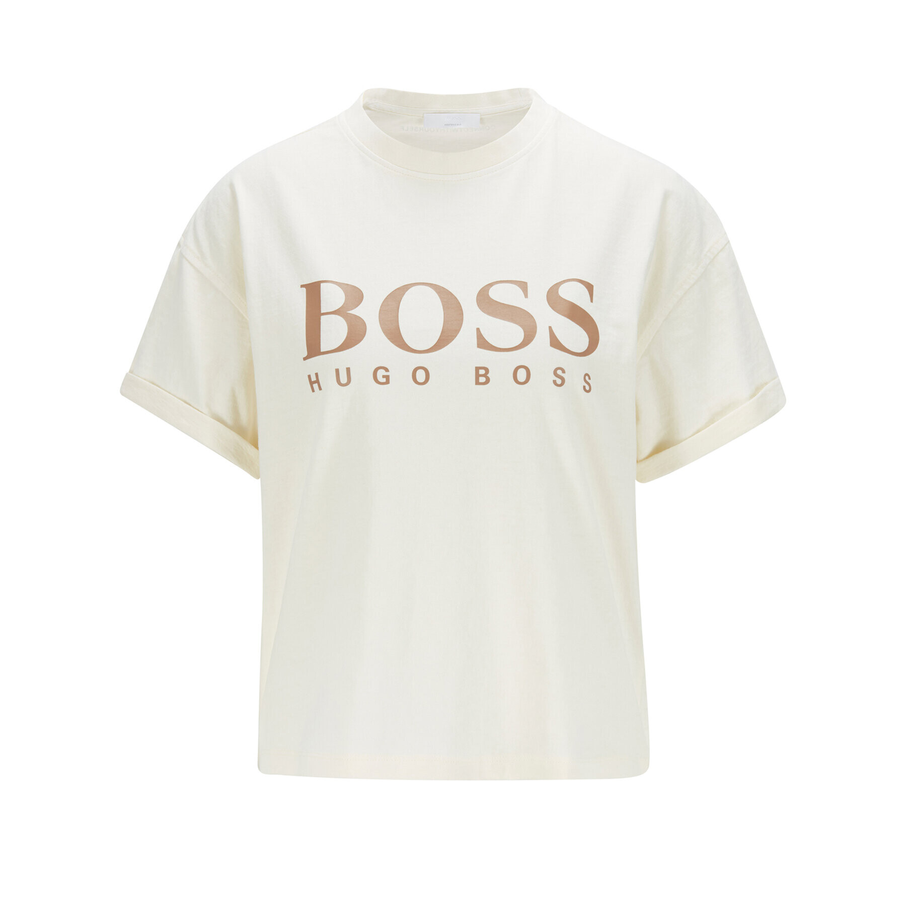 Boss T-Shirt C_Evina_Active 50457388 Béžová Relaxed Fit - Pepit.cz