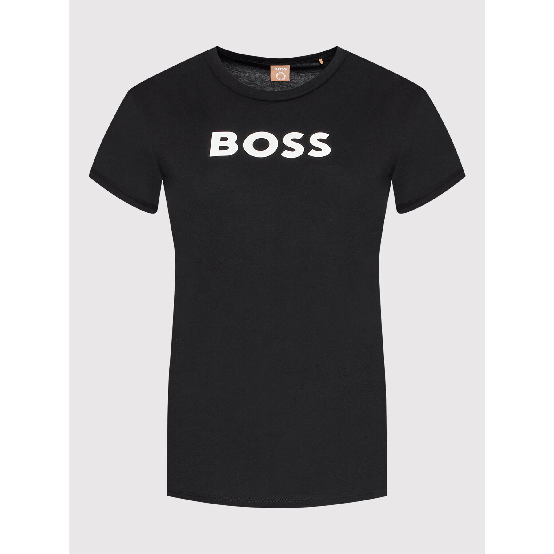 Boss T-Shirt Elogo 7 50472255 Černá Regular Fit - Pepit.cz