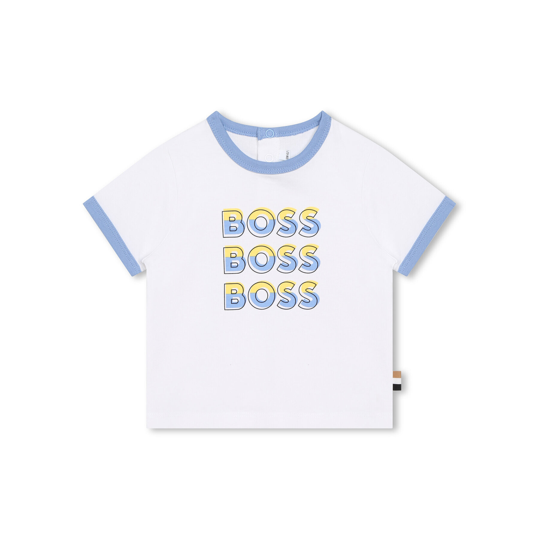 Boss T-Shirt J05A07 S Bílá Regular Fit - Pepit.cz