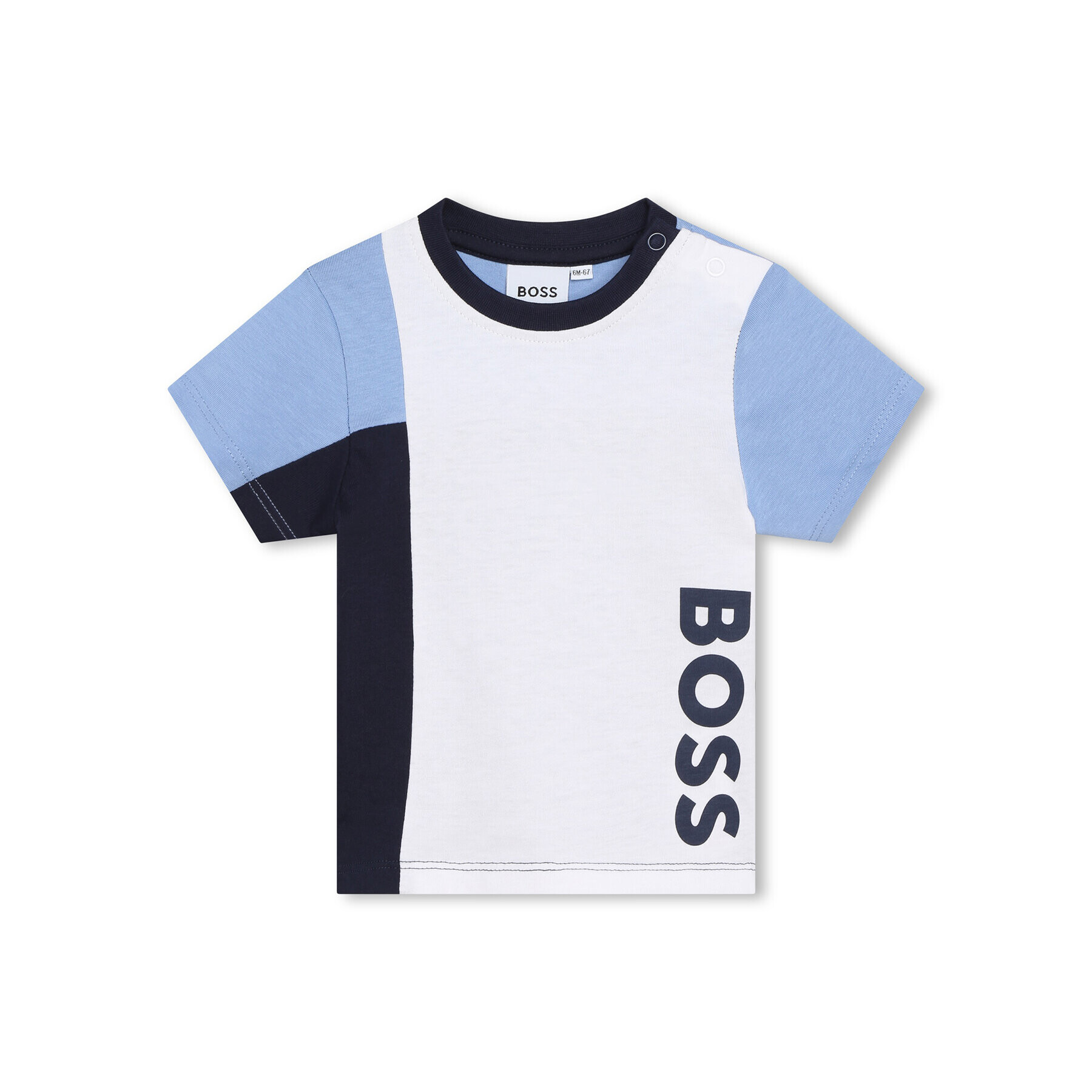 Boss T-Shirt J05A11 M Bílá Regular Fit - Pepit.cz