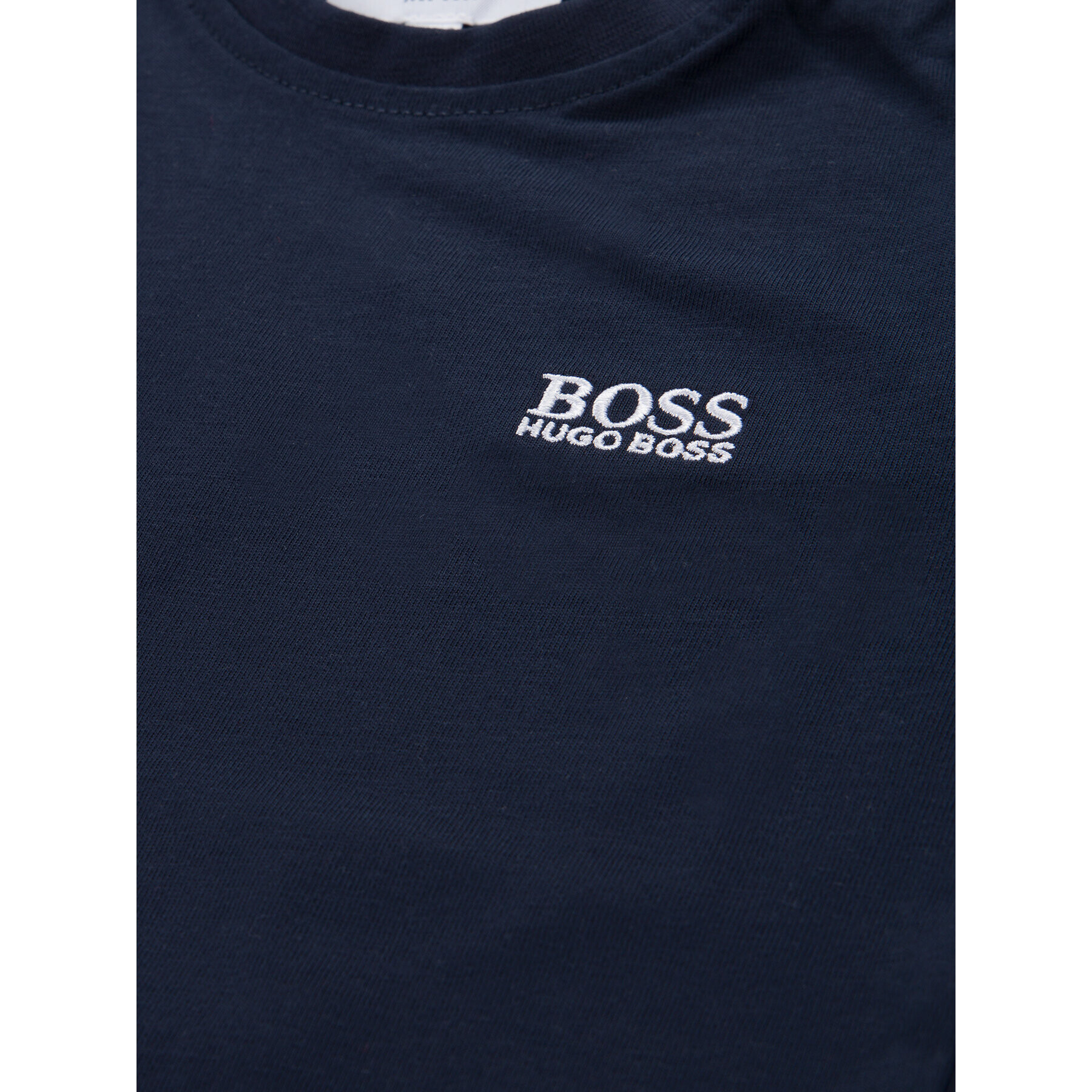 Boss T-Shirt J05P01 D Tmavomodrá Regular Fit - Pepit.cz