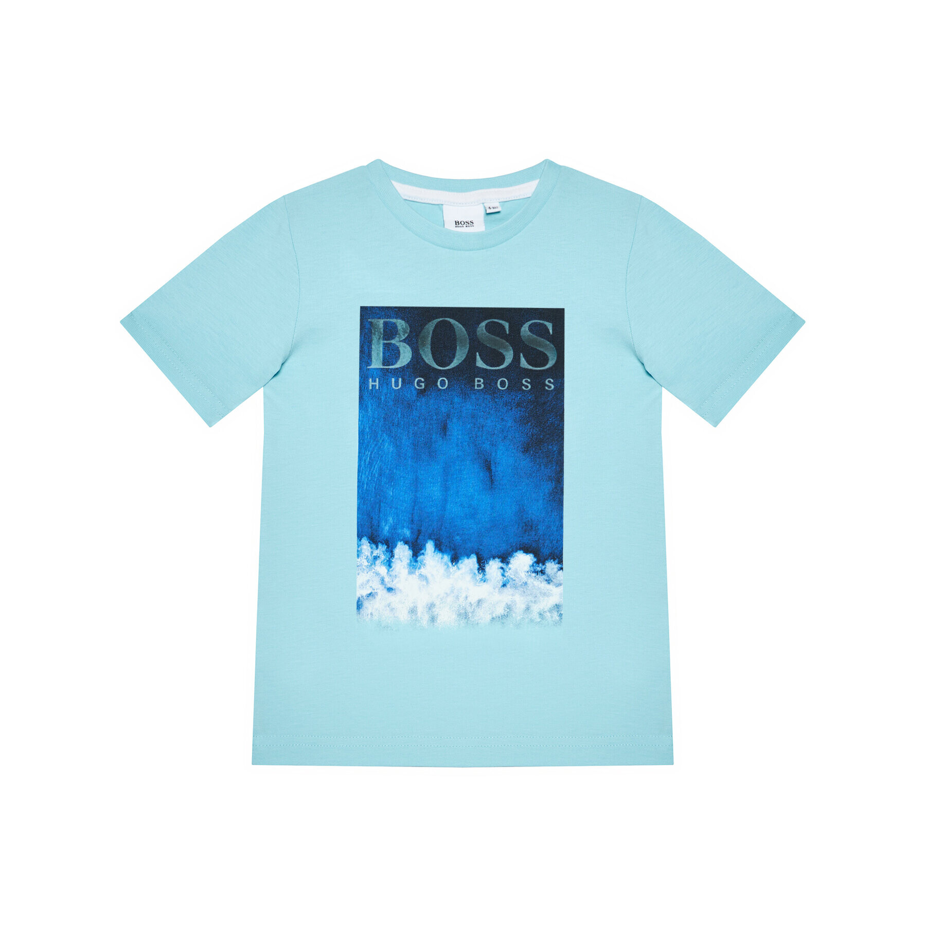 Boss T-Shirt J25L05 S Modrá Regular Fit - Pepit.cz