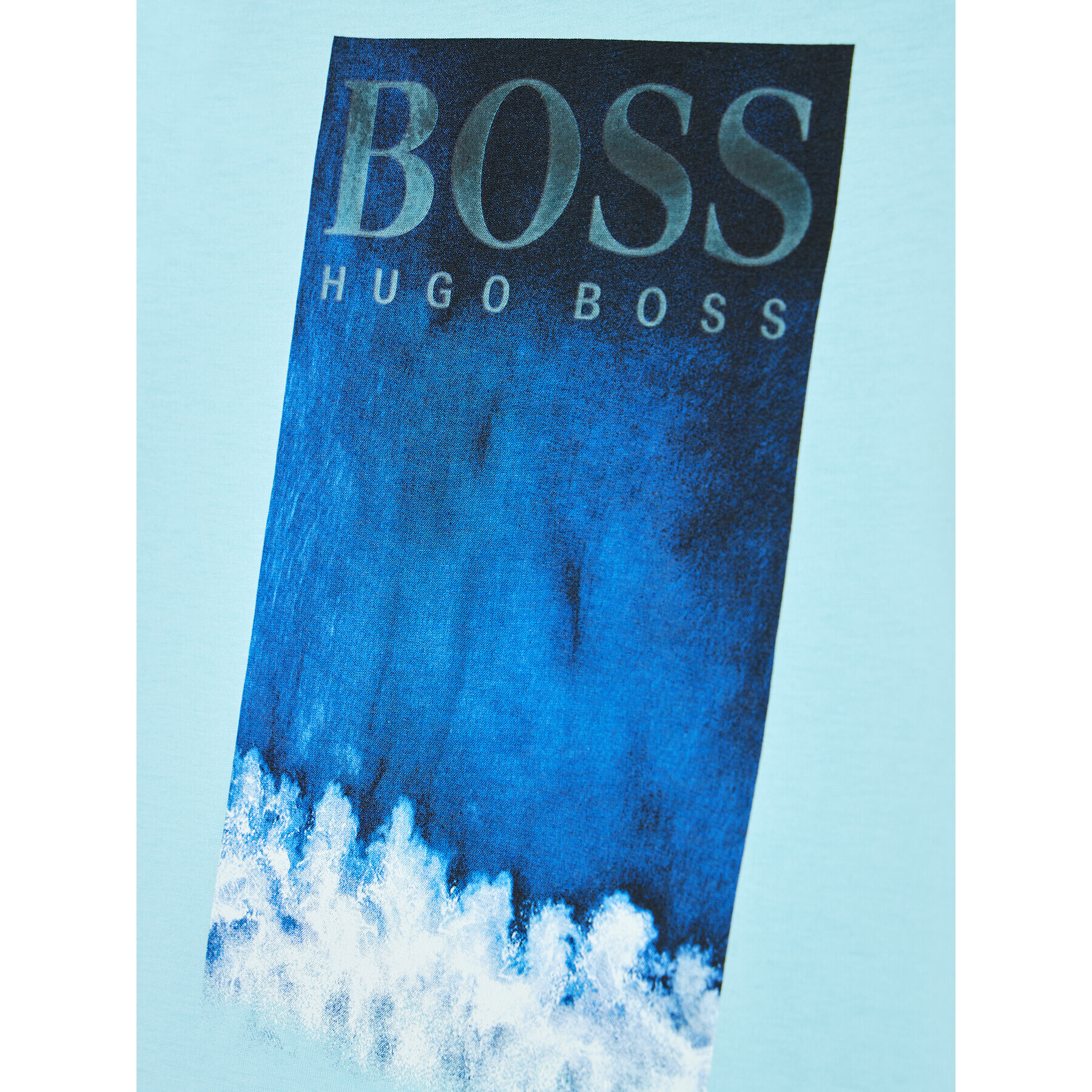 Boss T-Shirt J25L05 S Modrá Regular Fit - Pepit.cz