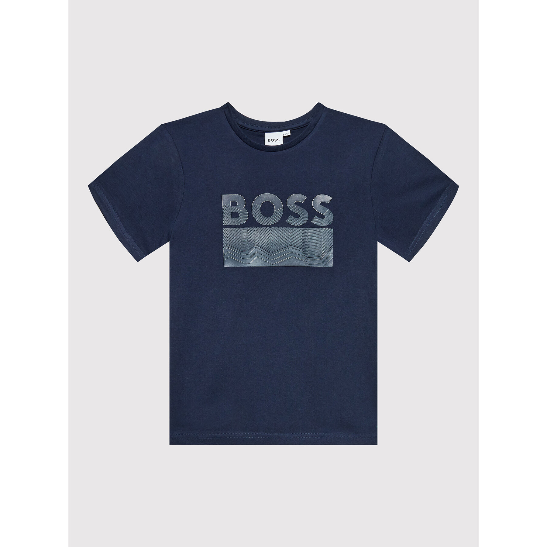 Boss T-Shirt J25M02 M Tmavomodrá Regular Fit - Pepit.cz