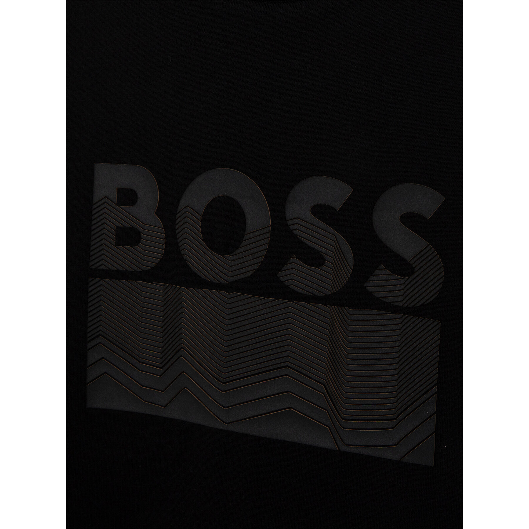 Boss T-Shirt J25M16 D Černá Regular Fit - Pepit.cz