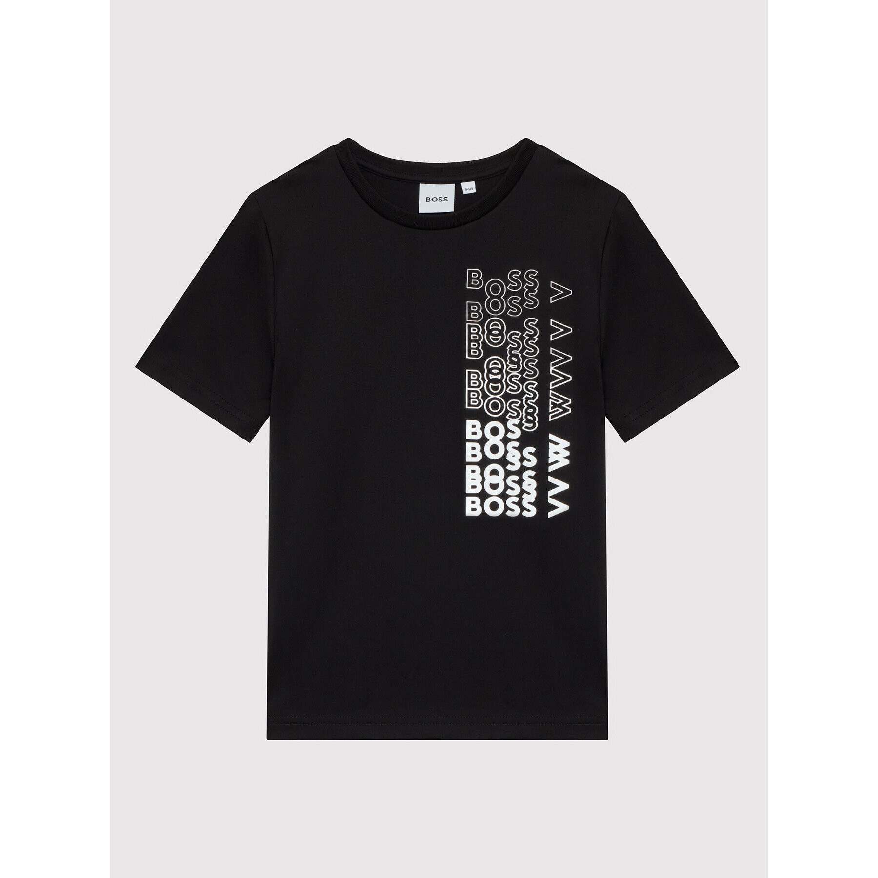 Boss T-Shirt J25M23 D Černá Regular Fit - Pepit.cz