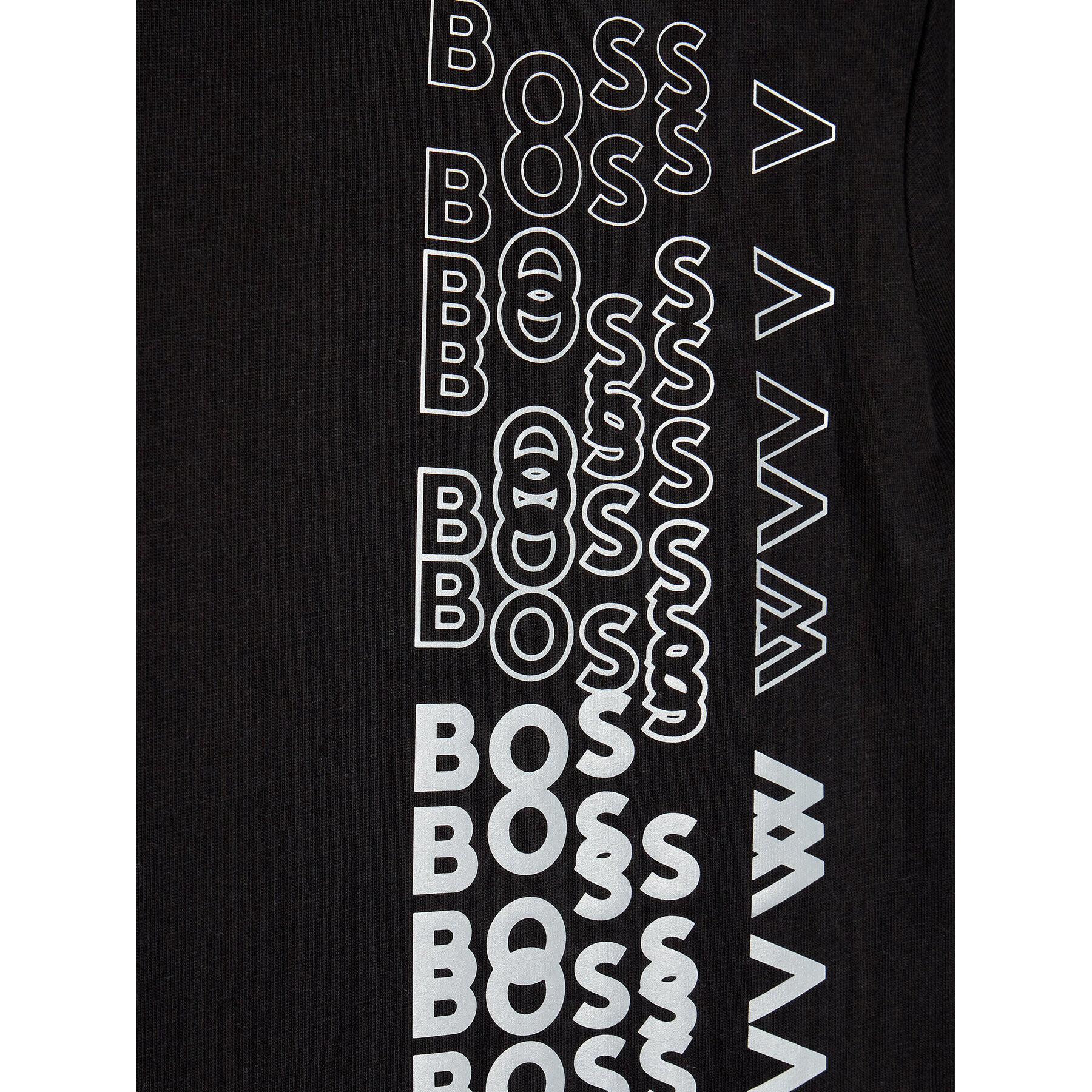 Boss T-Shirt J25M23 D Černá Regular Fit - Pepit.cz