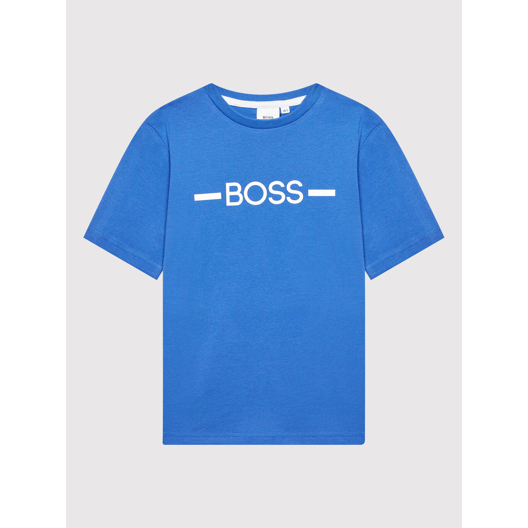 Boss T-Shirt J25N29 D Modrá Regular Fit - Pepit.cz