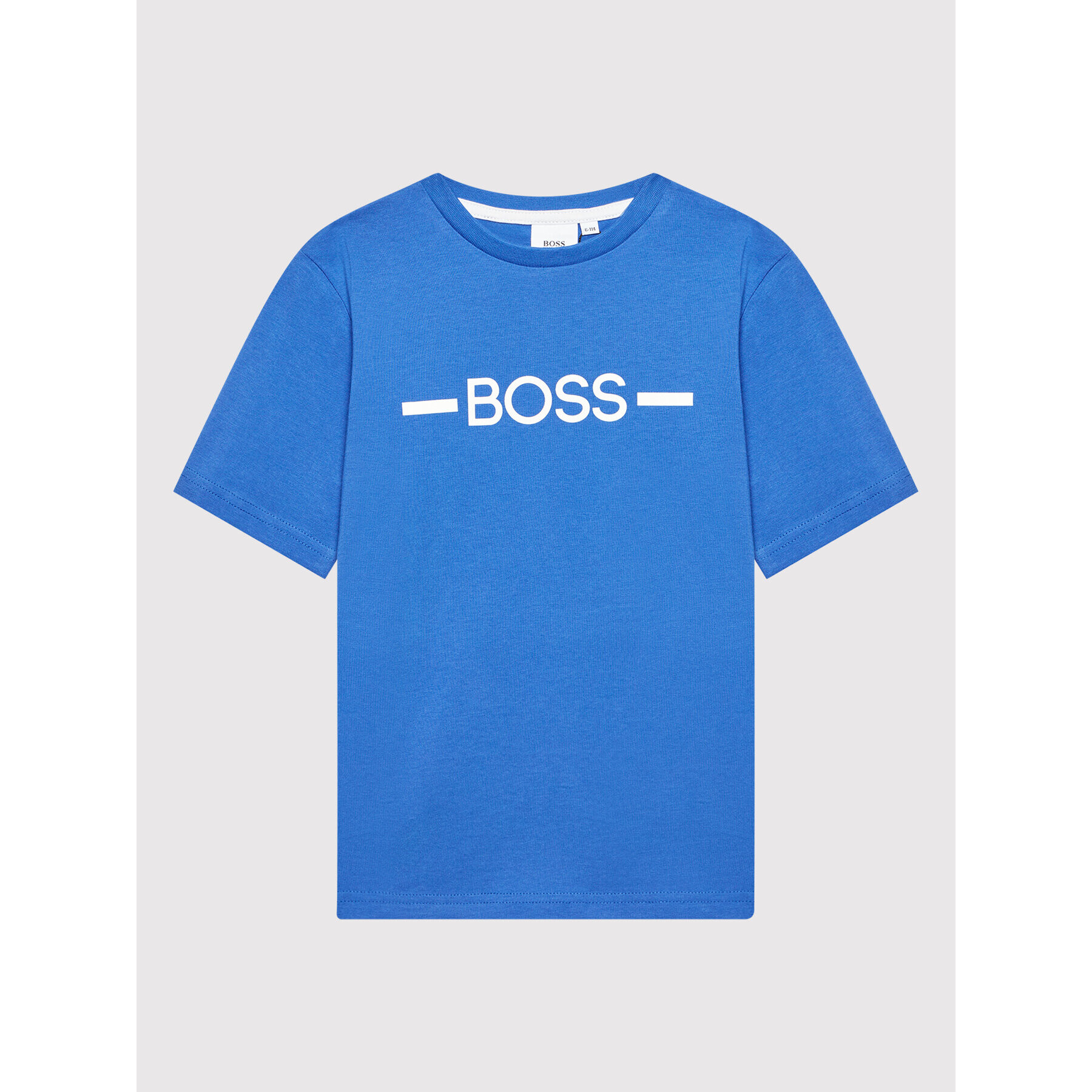 Boss T-Shirt J25N29 S Modrá Regular Fit - Pepit.cz