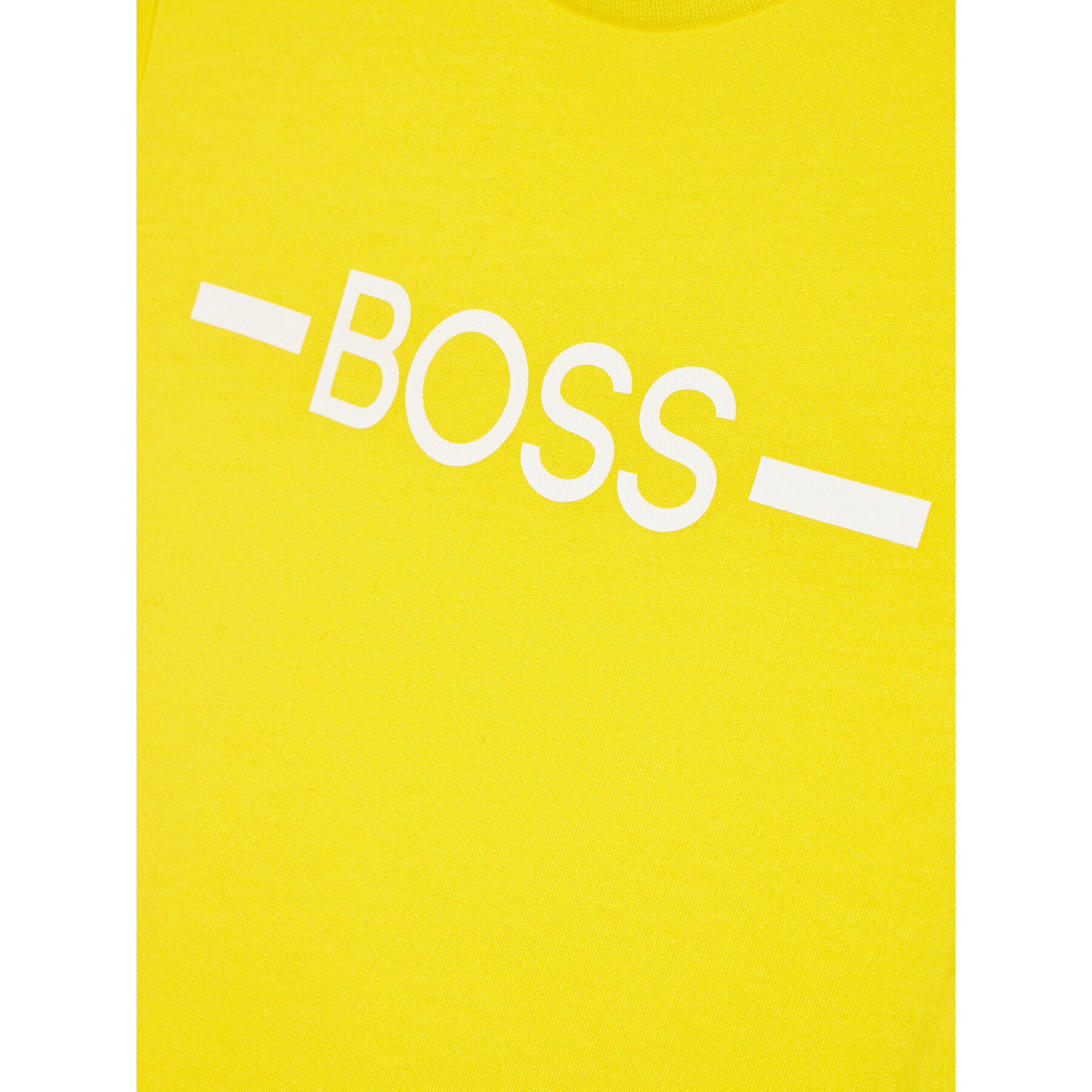 Boss T-Shirt J25N29 S Žlutá Regular Fit - Pepit.cz