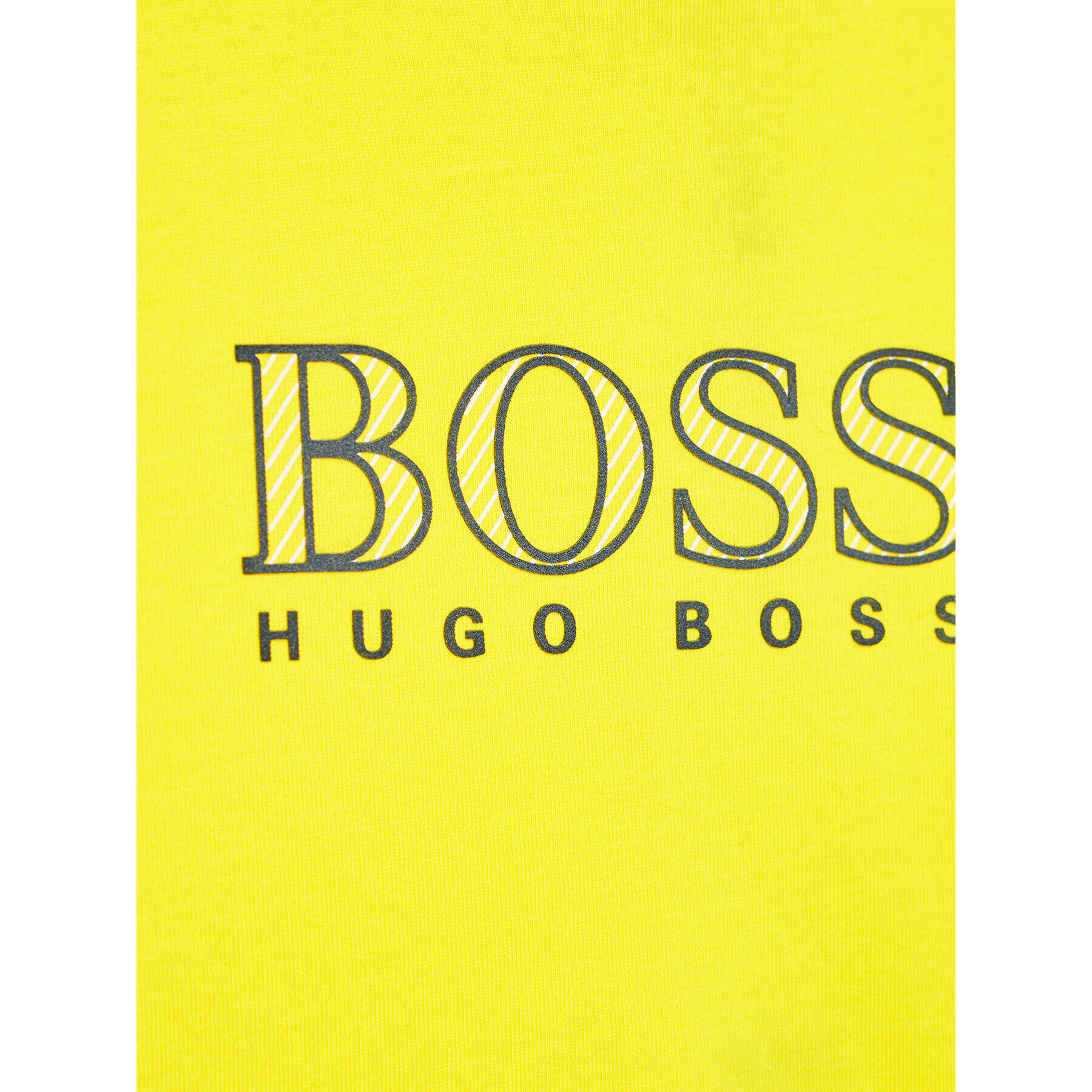 Boss T-Shirt J25N30 S Žlutá Regular Fit - Pepit.cz