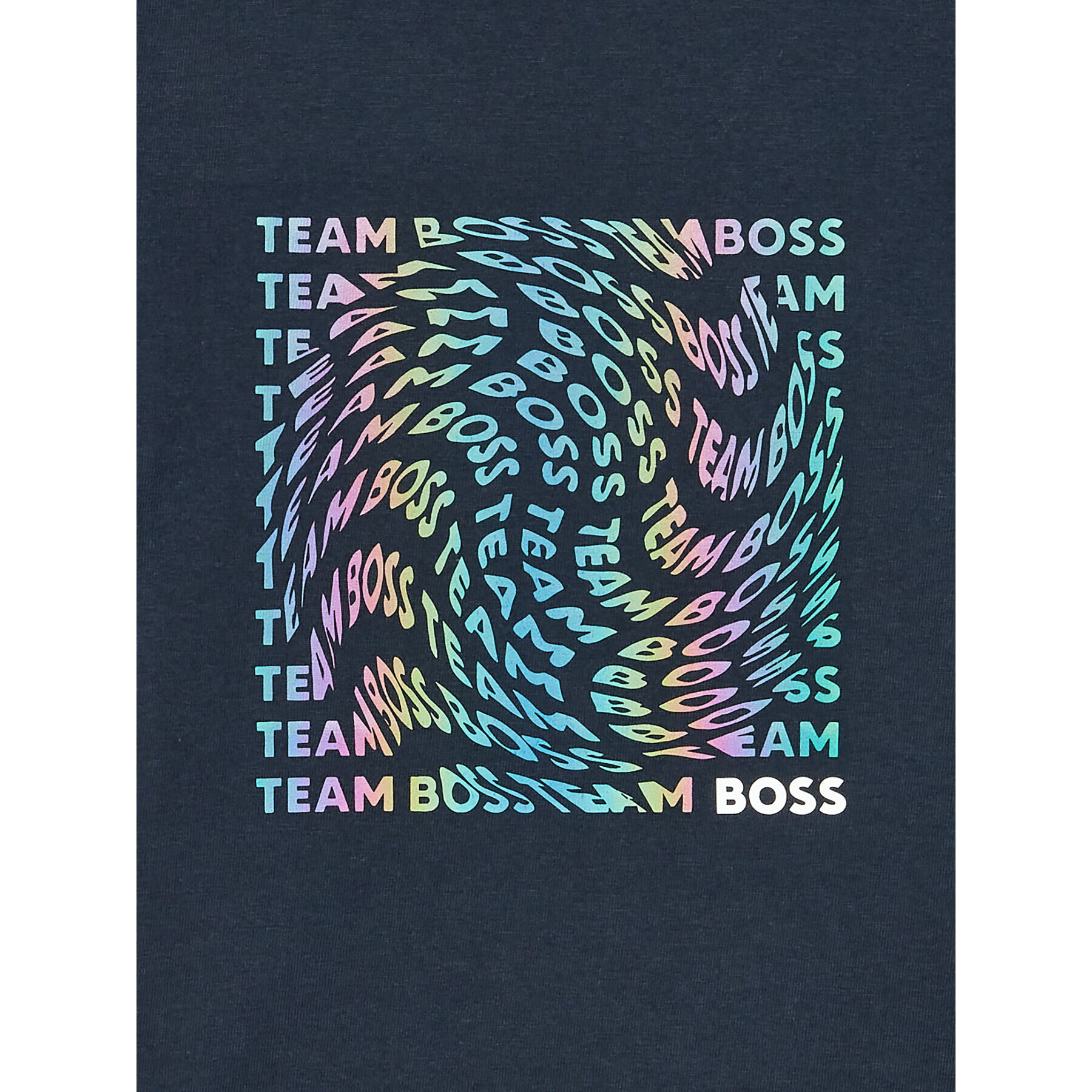 Boss T-Shirt J25N34 D Tmavomodrá Regular Fit - Pepit.cz