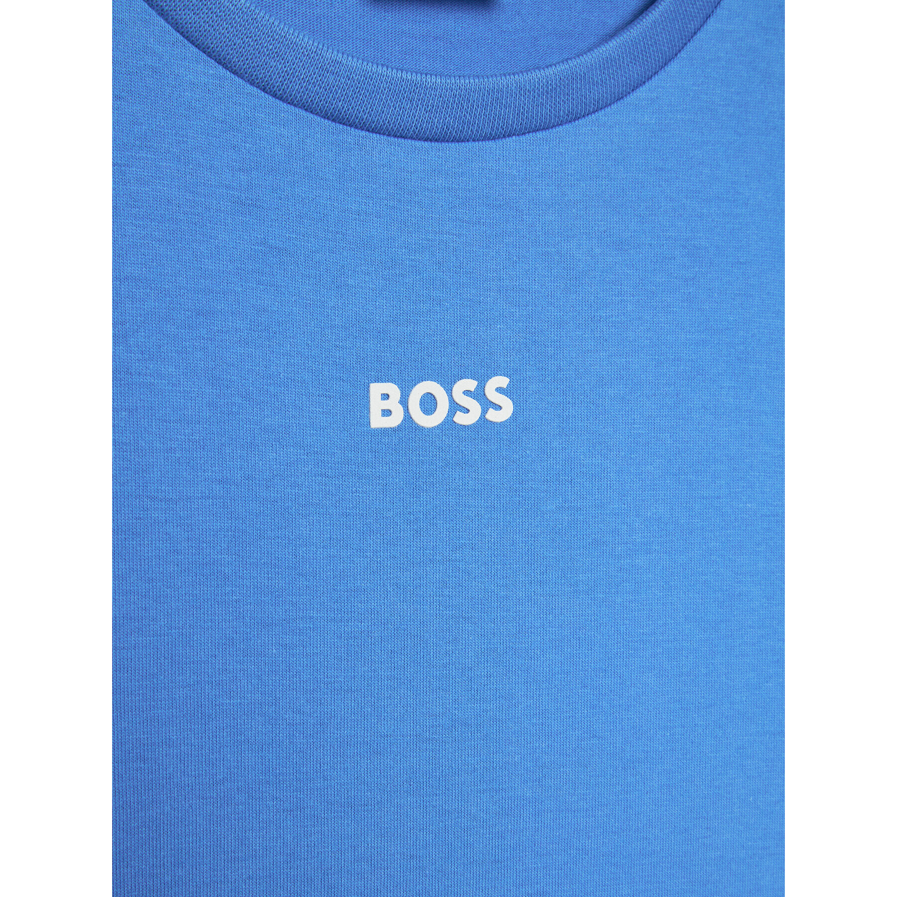 Boss T-Shirt J25N47 S Modrá Regular Fit - Pepit.cz