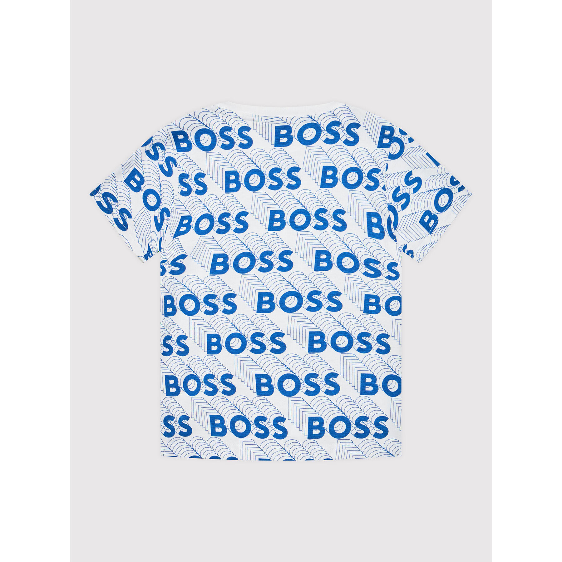 Boss T-Shirt J25N55 D Bílá Slim Fit - Pepit.cz