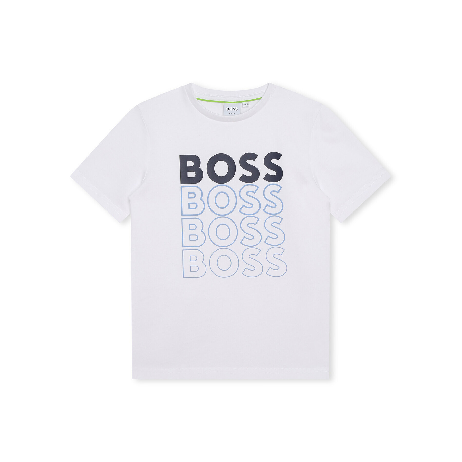 Boss T-Shirt J25O05 D Bílá Regular Fit - Pepit.cz