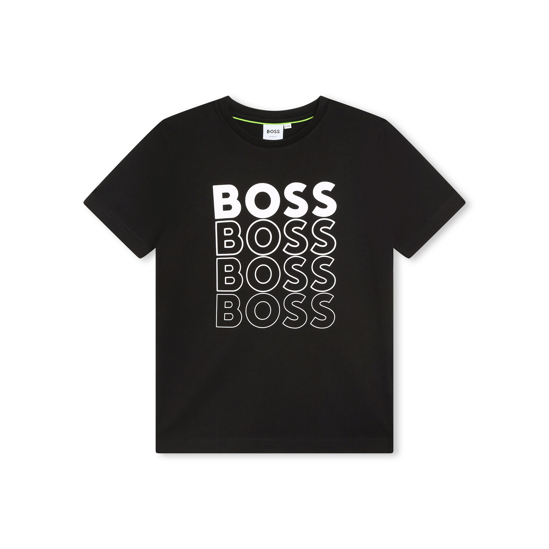 Boss T-Shirt J25O05 D Černá Regular Fit - Pepit.cz