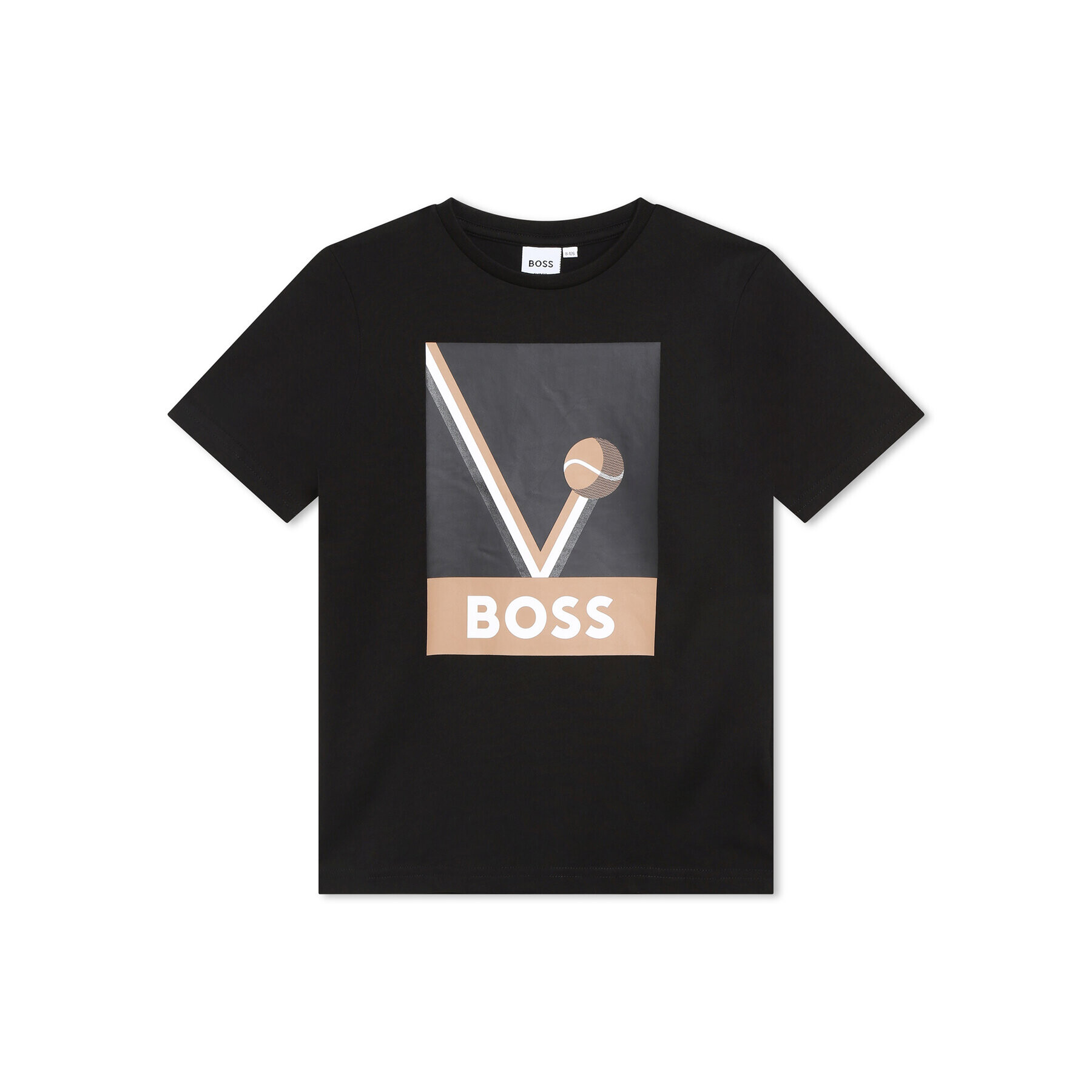 Boss T-Shirt J25O11 D Černá Regular Fit - Pepit.cz