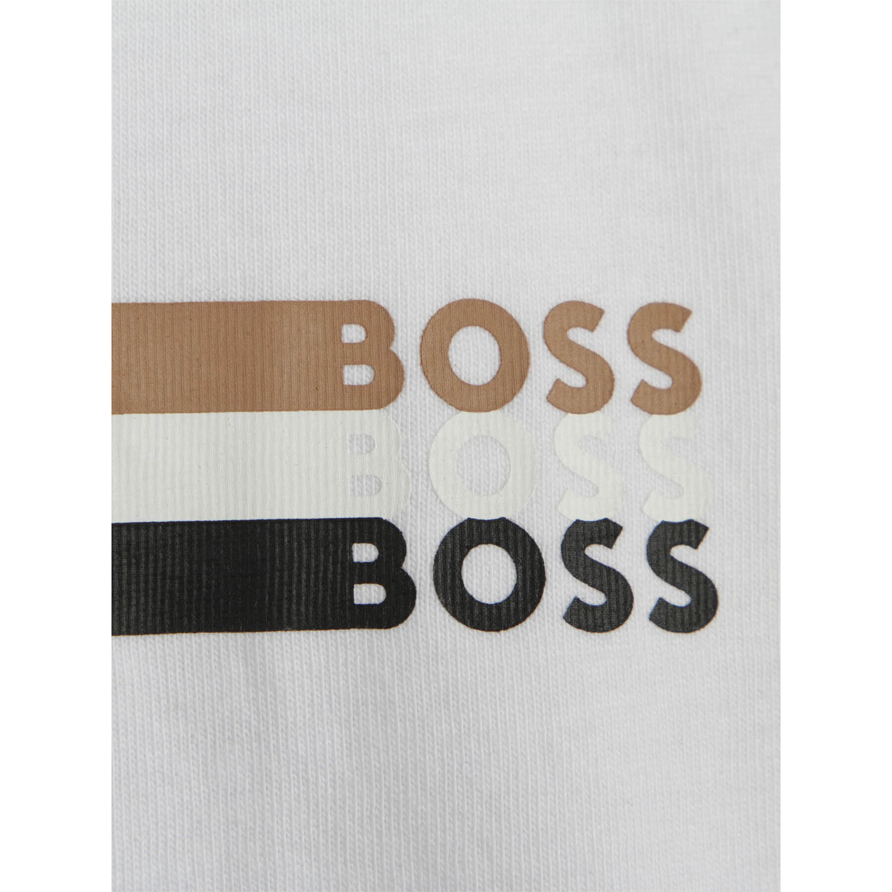 Boss T-Shirt J25O18 D Bílá Regular Fit - Pepit.cz