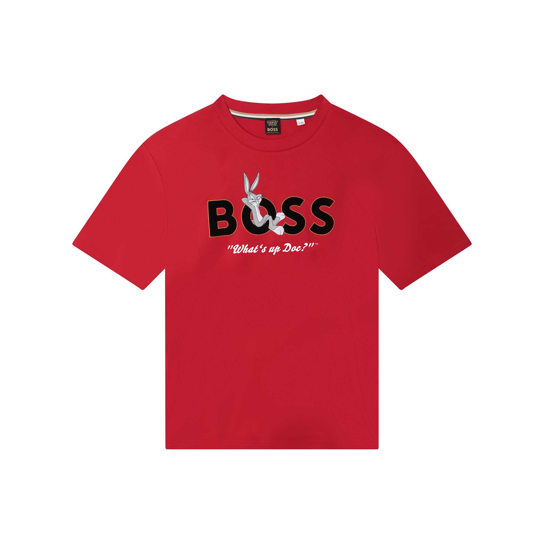 Boss T-Shirt J25O22 S Červená Regular Fit - Pepit.cz