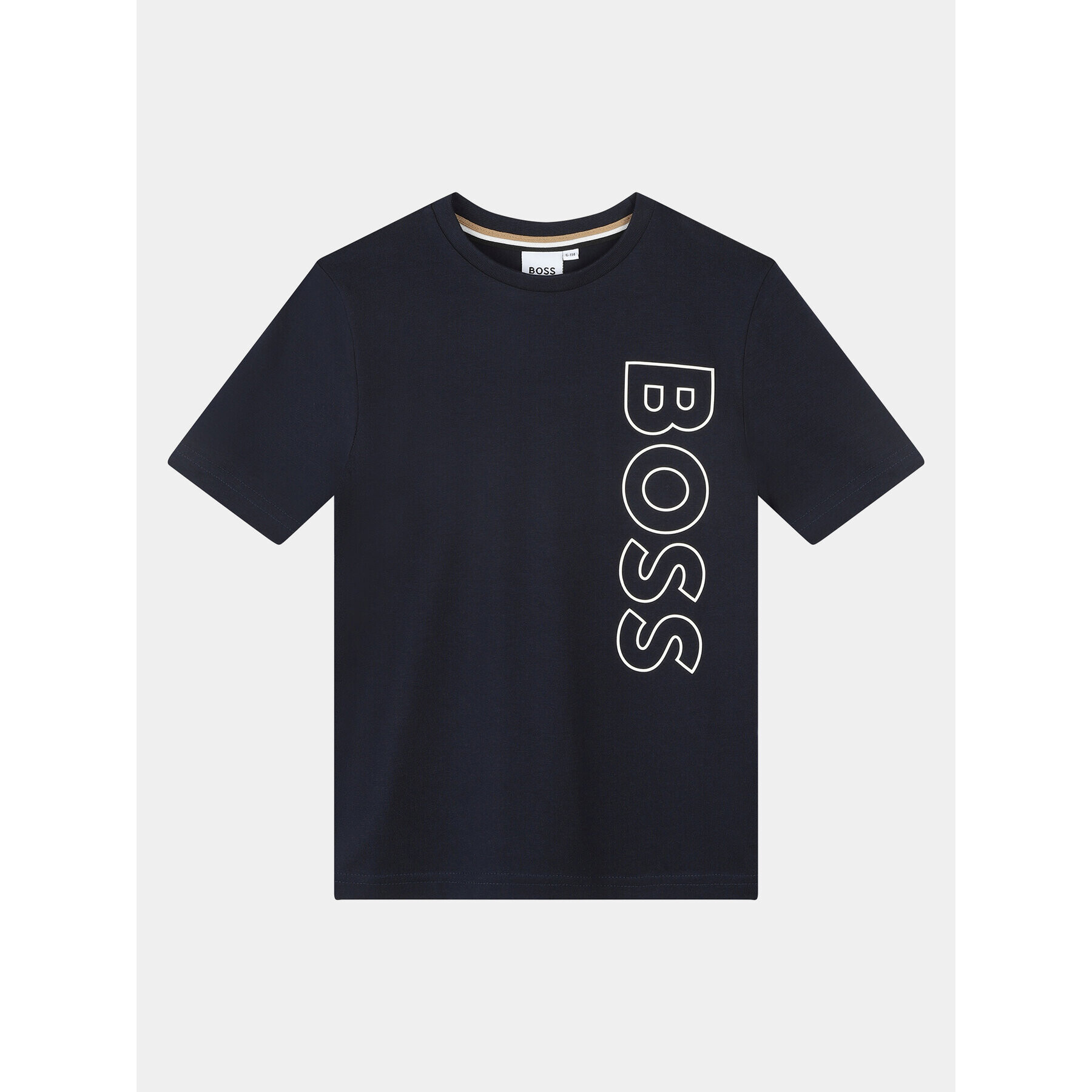 Boss T-Shirt J25O66 D Tmavomodrá Regular Fit - Pepit.cz