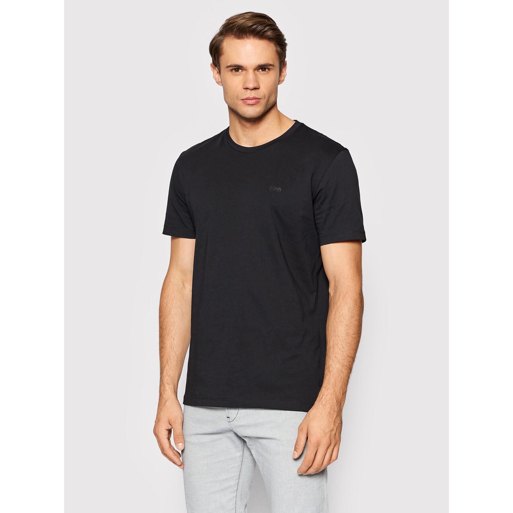 Boss T-Shirt Lecco 80 50385281 Černá Regular Fit - Pepit.cz