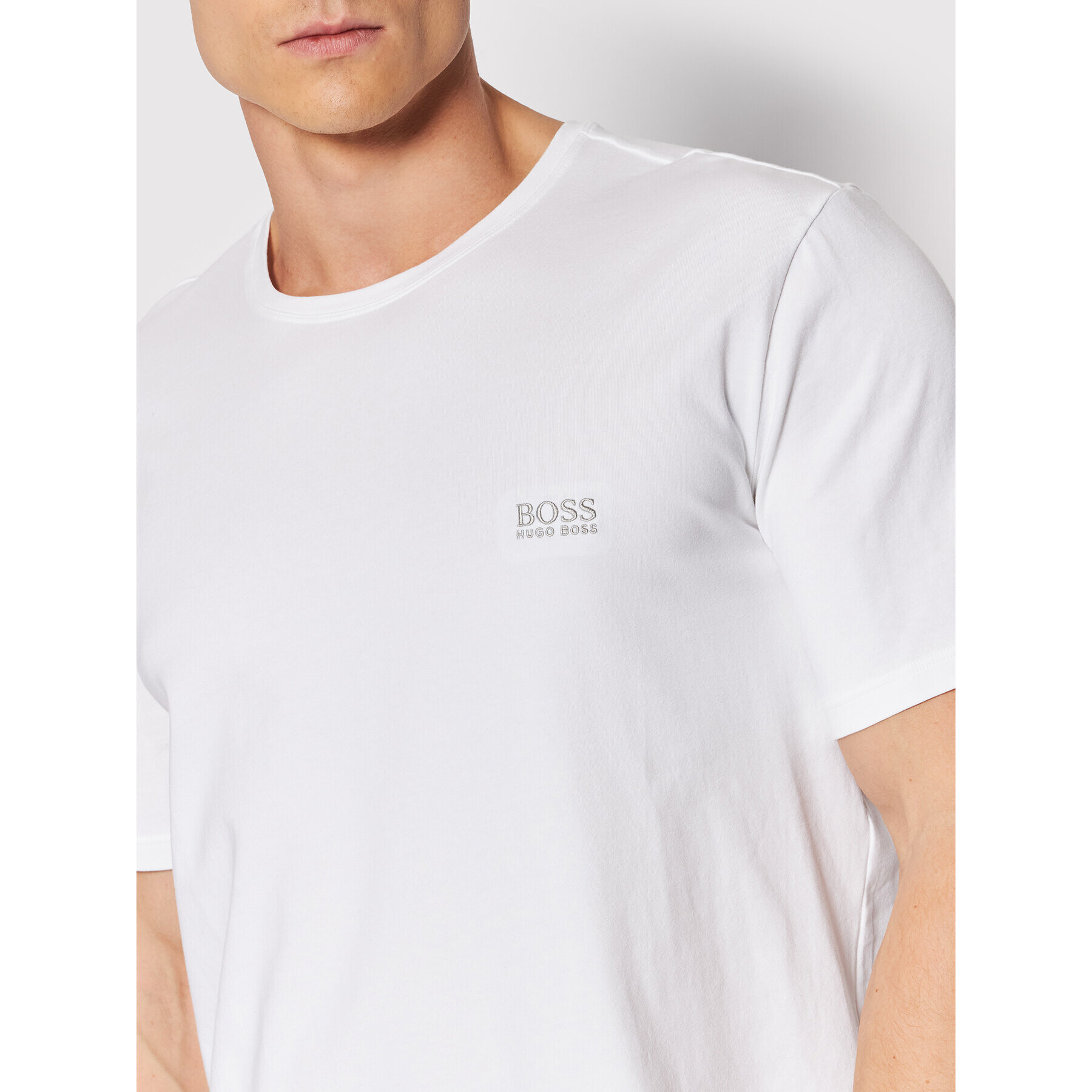 Boss T-Shirt Mix&Match 50381904 Bílá Regular Fit - Pepit.cz