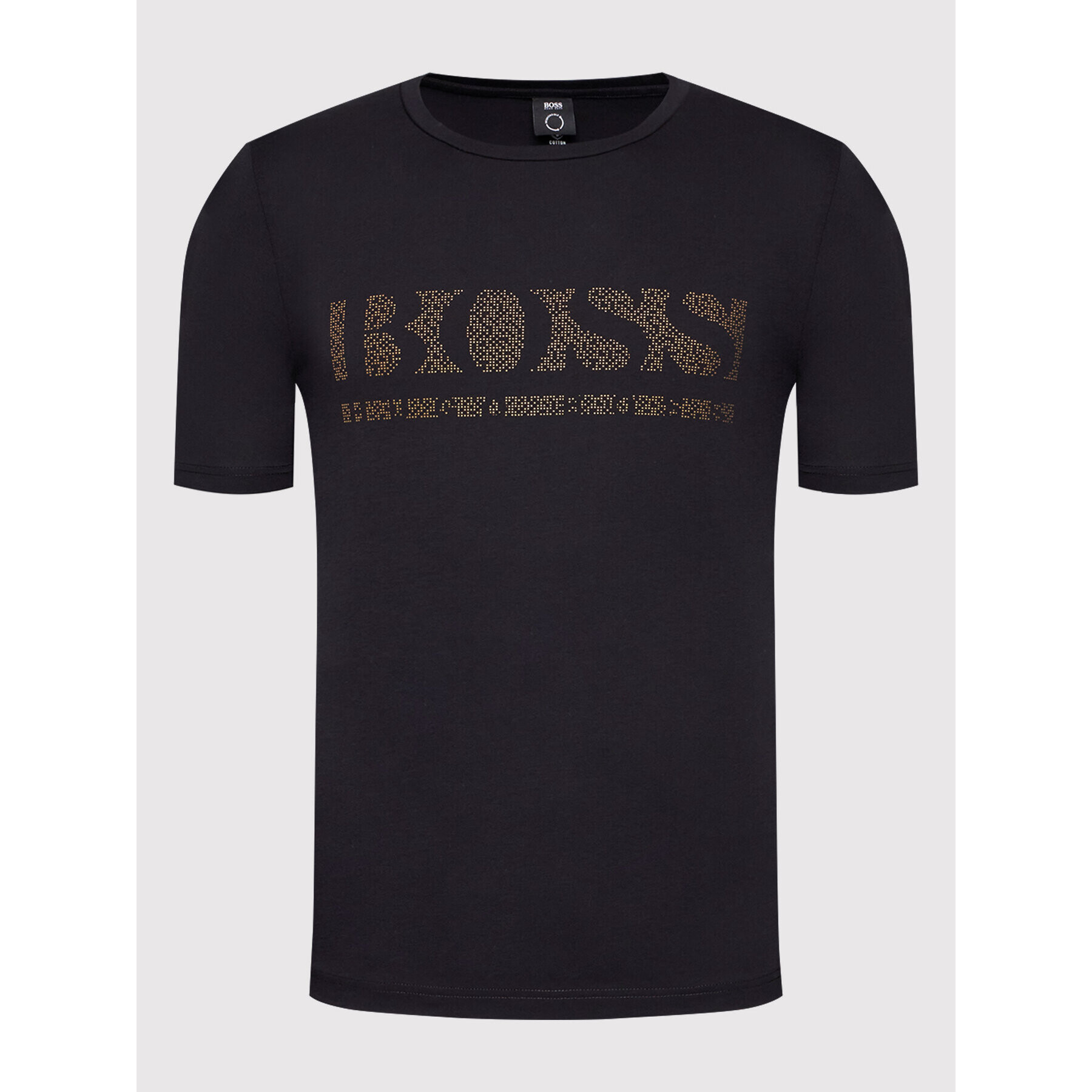 Boss T-Shirt Pixel 1 50457429 Černá Regular Fit - Pepit.cz