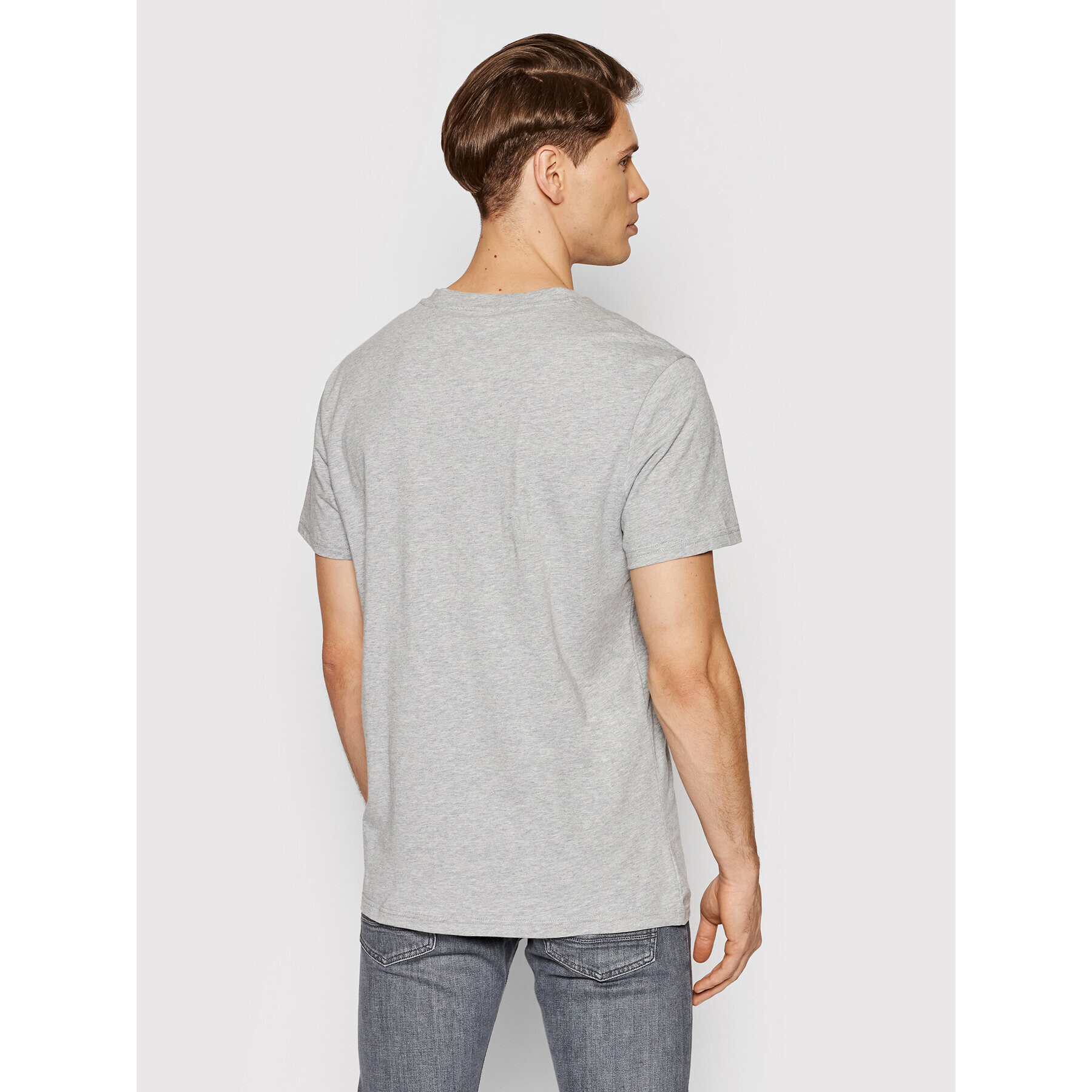 Boss T-Shirt Rn 50407774 Šedá Relaxed Fit - Pepit.cz