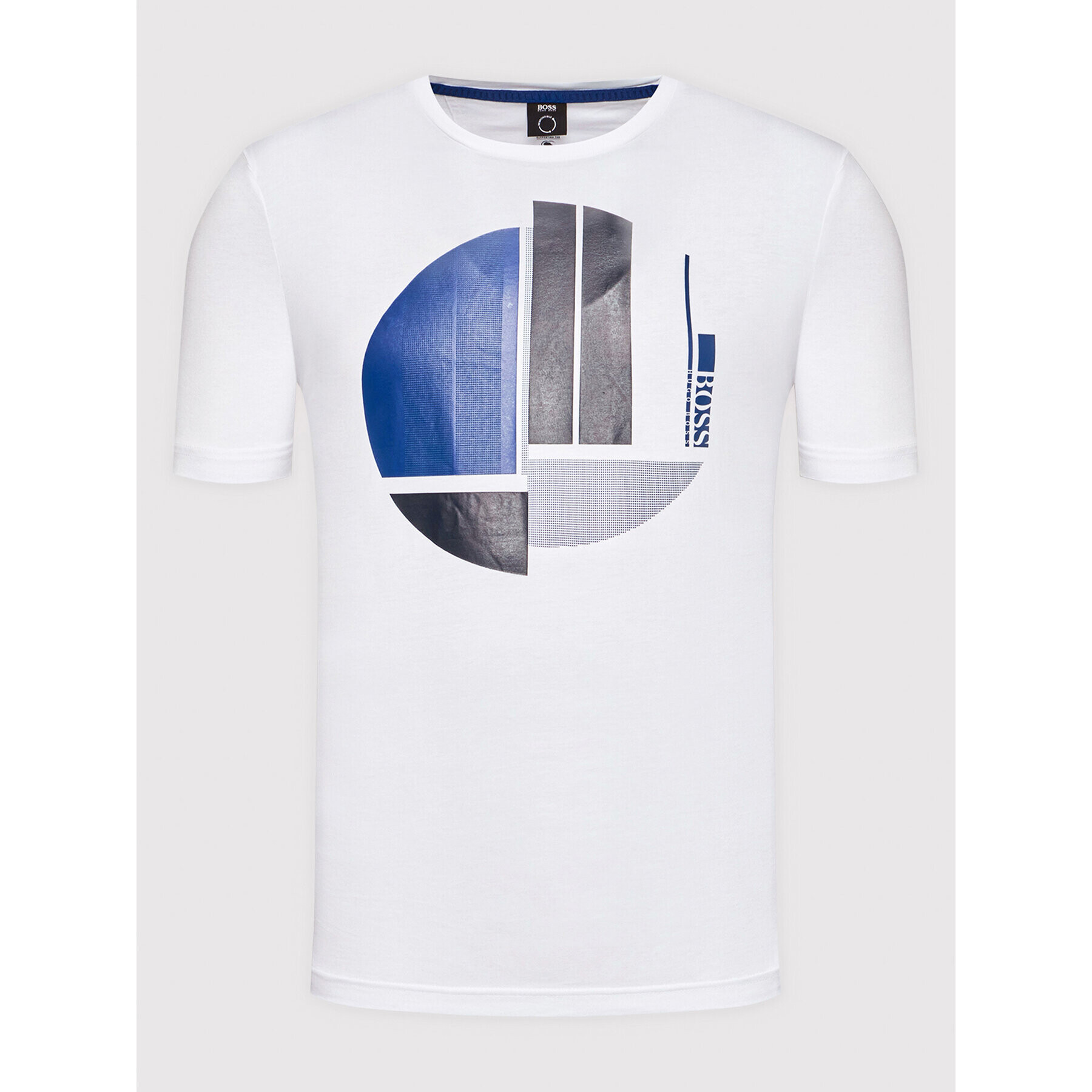 Boss T-Shirt Tee 1 50447947 Bílá Regular Fit - Pepit.cz