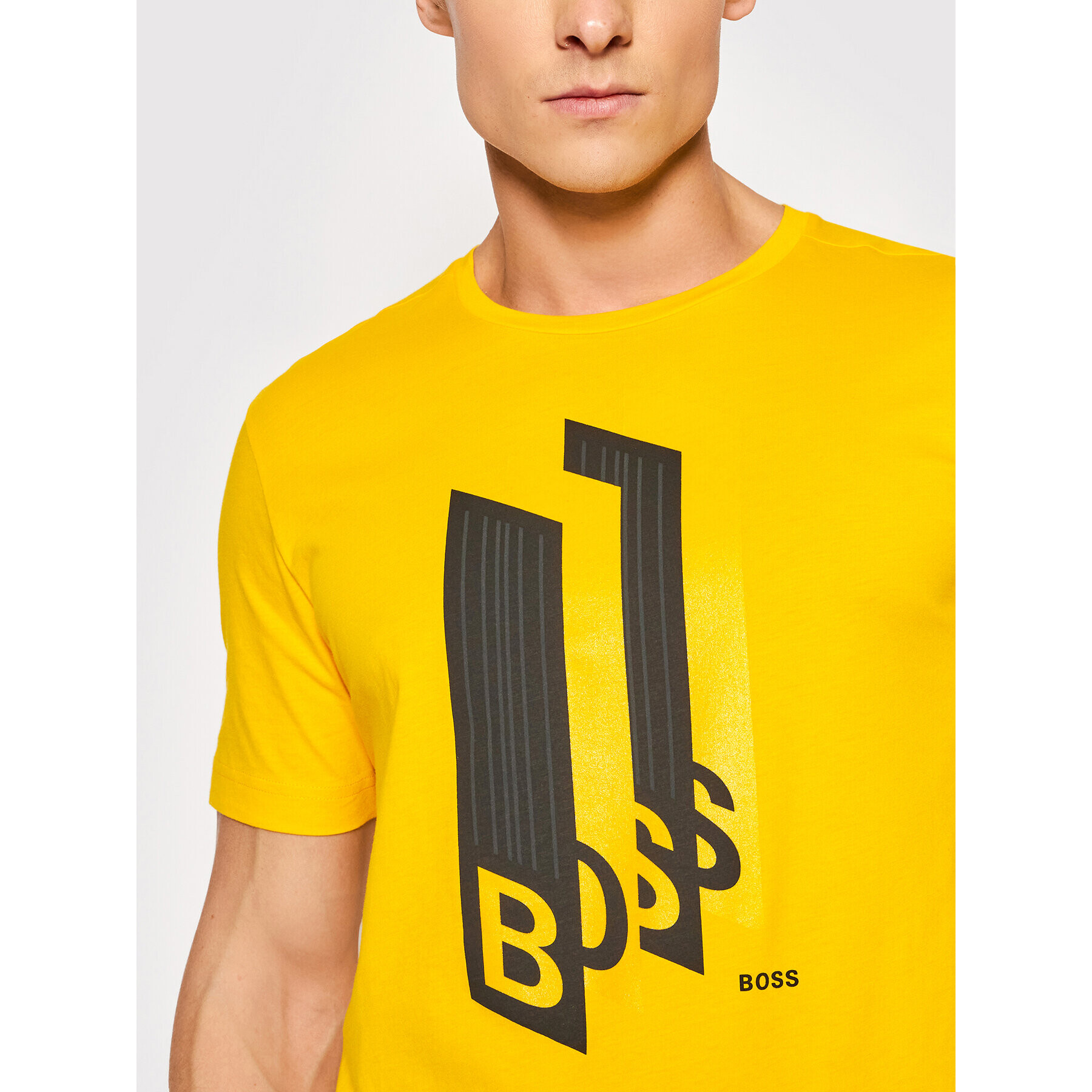 Boss T-Shirt Tee 2 50462873 Oranžová Regular Fit - Pepit.cz