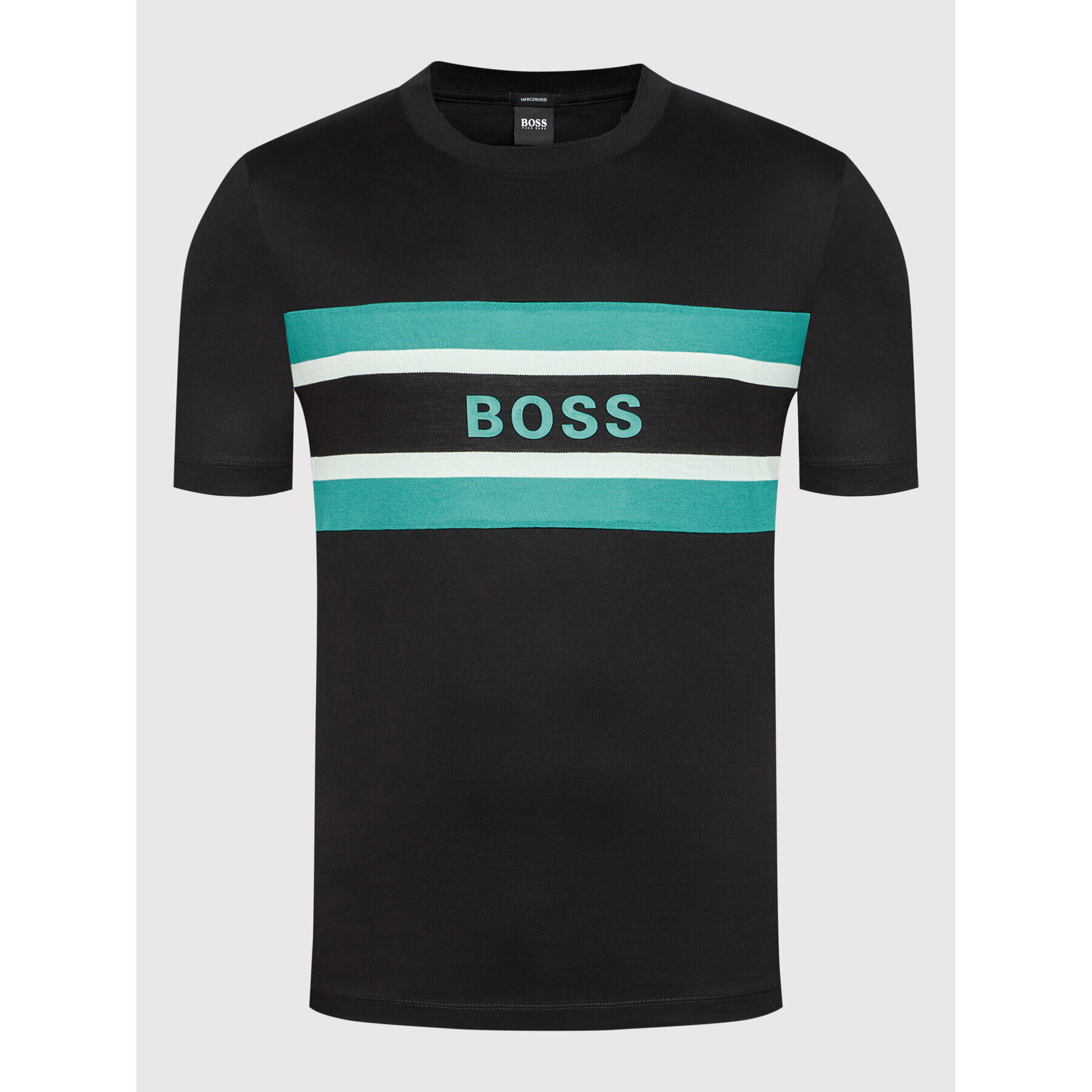 Boss T-Shirt Tiburt 123 50453284 Černá Regular Fit - Pepit.cz