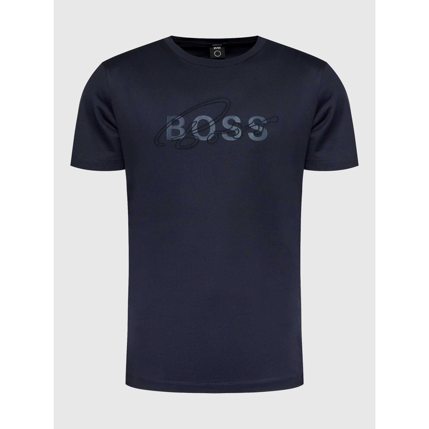 Boss T-Shirt Tiburt 264 50462613 Tmavomodrá Regular Fit - Pepit.cz