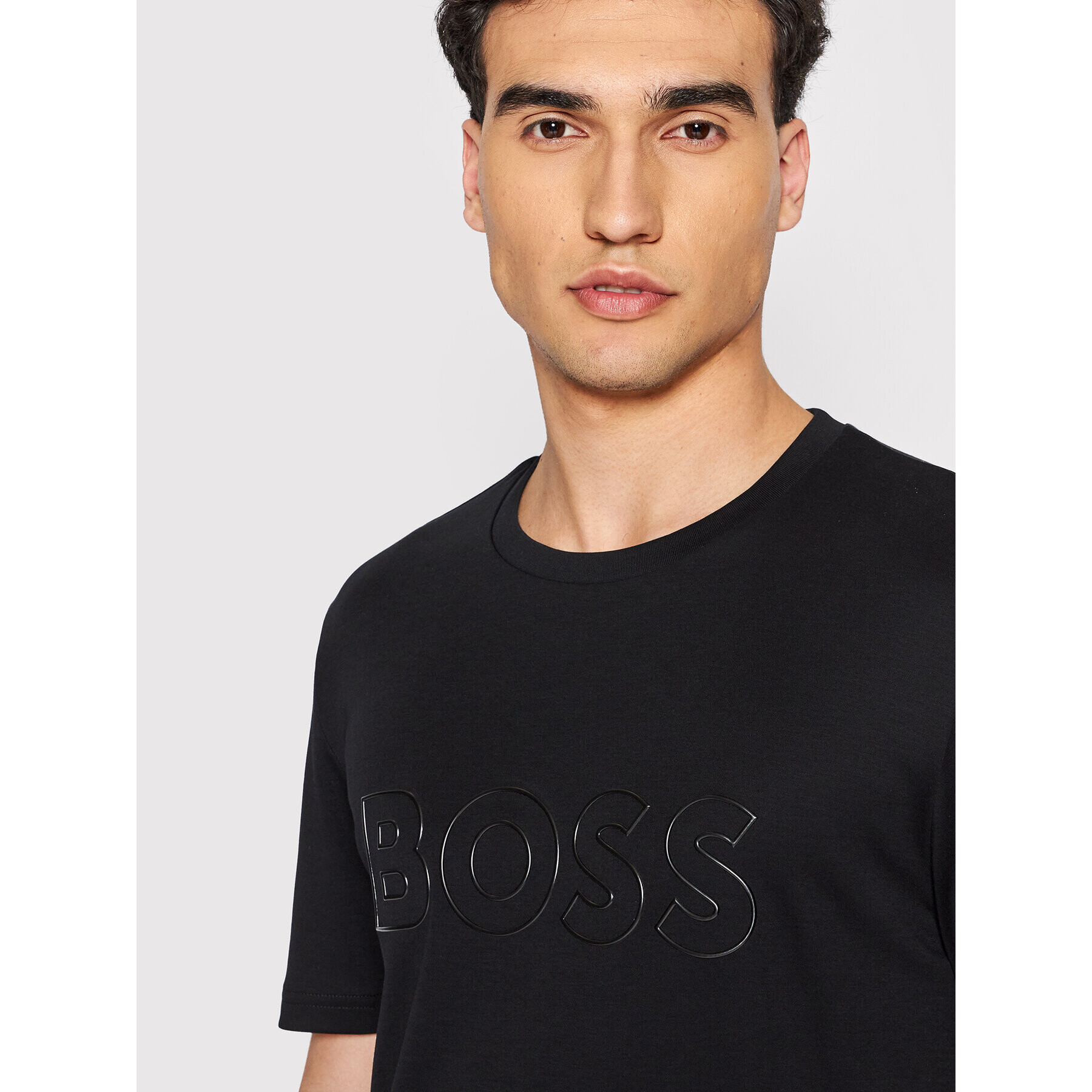 Boss T-Shirt Tiburt 279 50467106 Černá Regular Fit - Pepit.cz