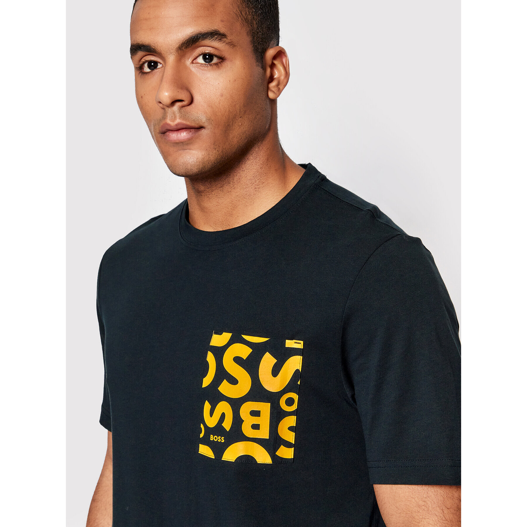 Boss T-Shirt Tiburt 300 50471721 Tmavomodrá Regular Fit - Pepit.cz