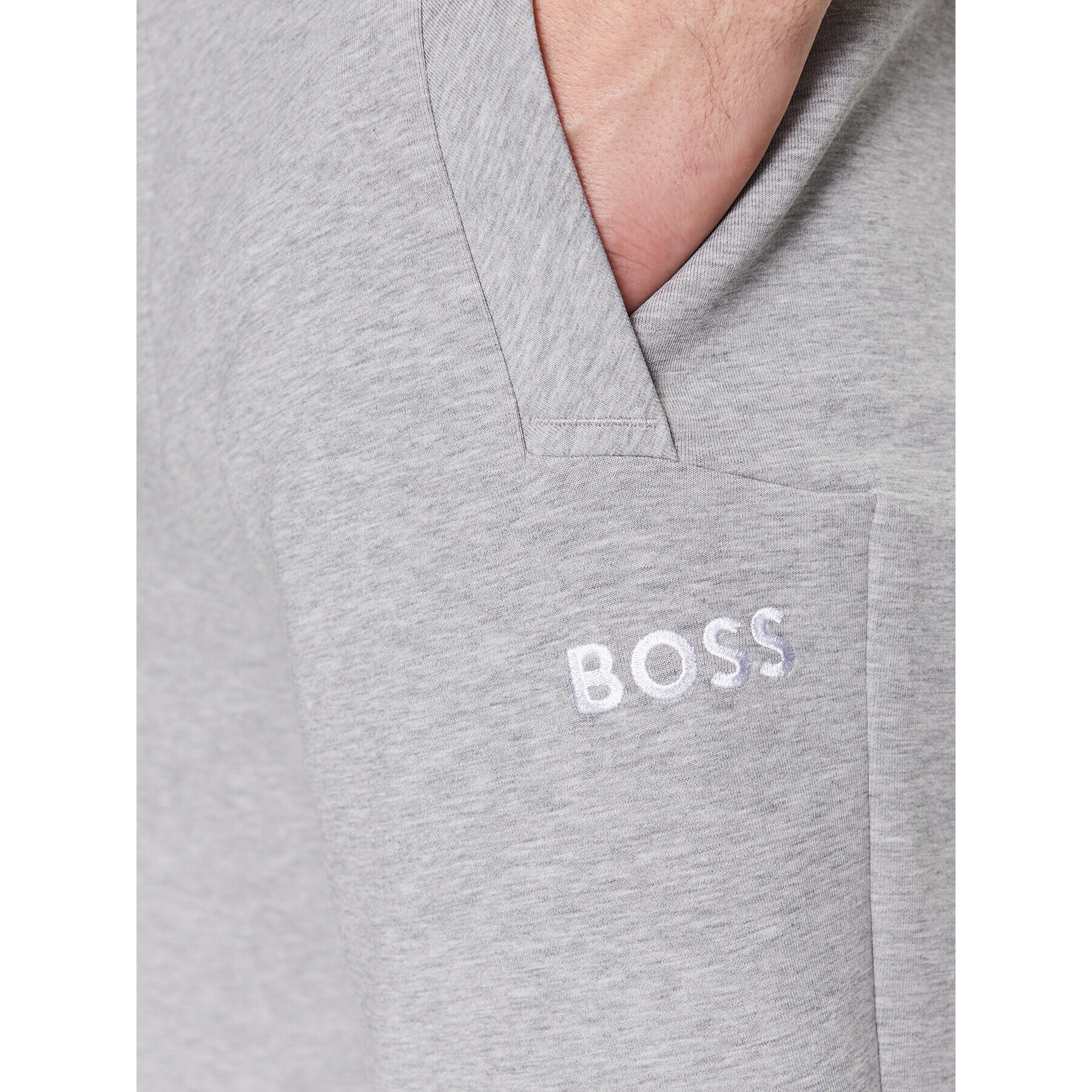 Boss Teplákové kalhoty 50482911 Šedá Regular Fit - Pepit.cz