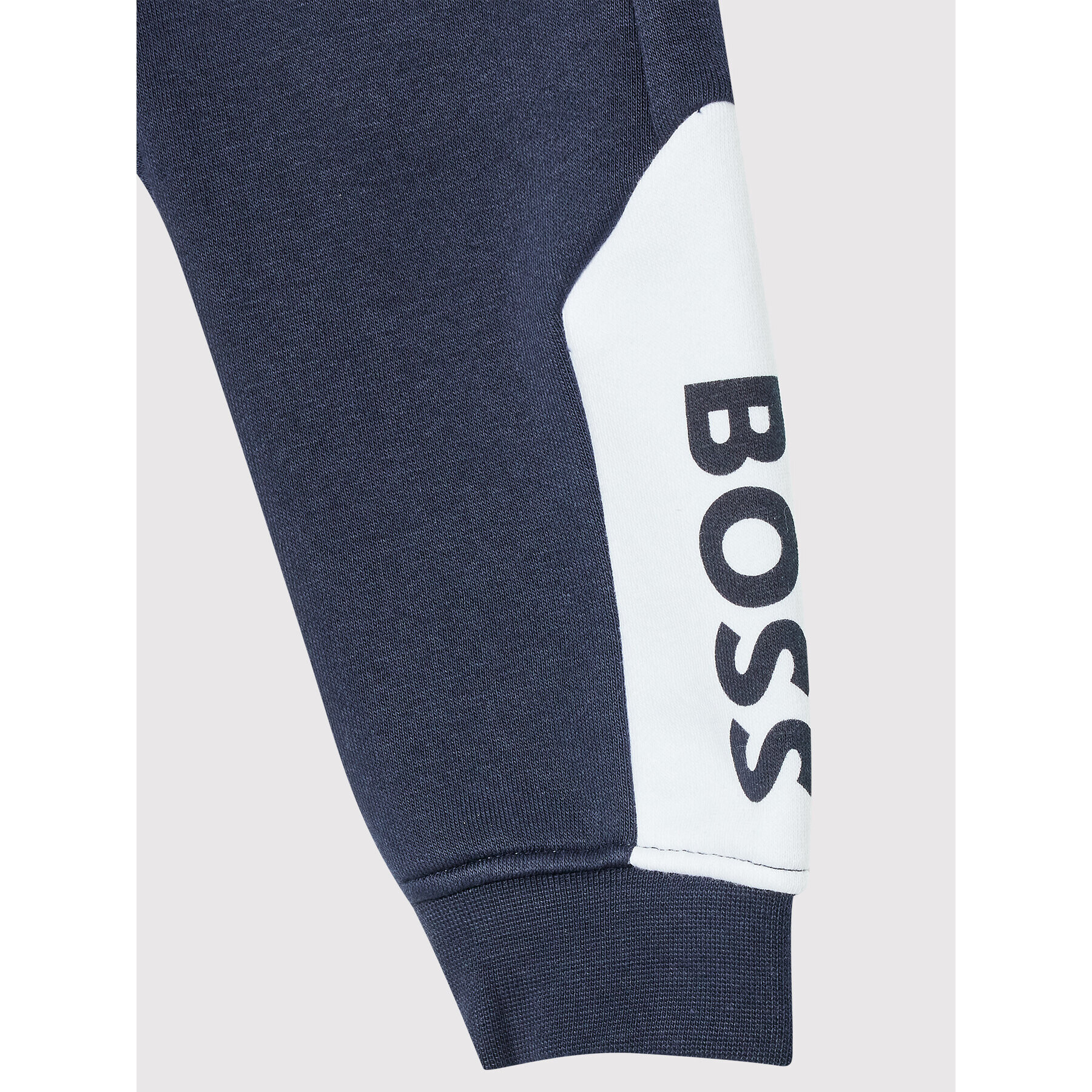 Boss Teplákové kalhoty J04445 M Tmavomodrá Regular Fit - Pepit.cz