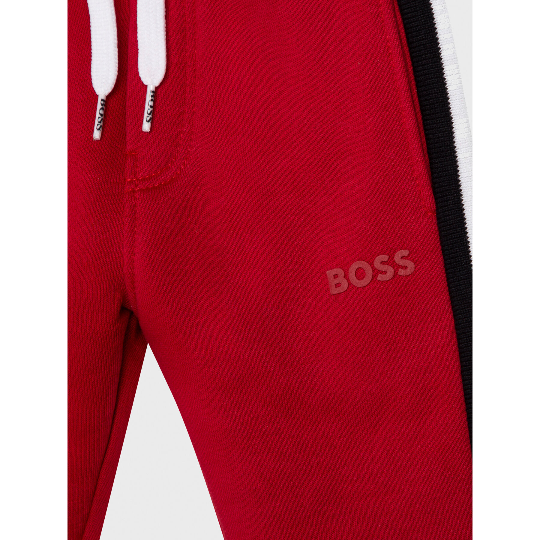 Boss Teplákové kalhoty J04450 M Červená Regular Fit - Pepit.cz