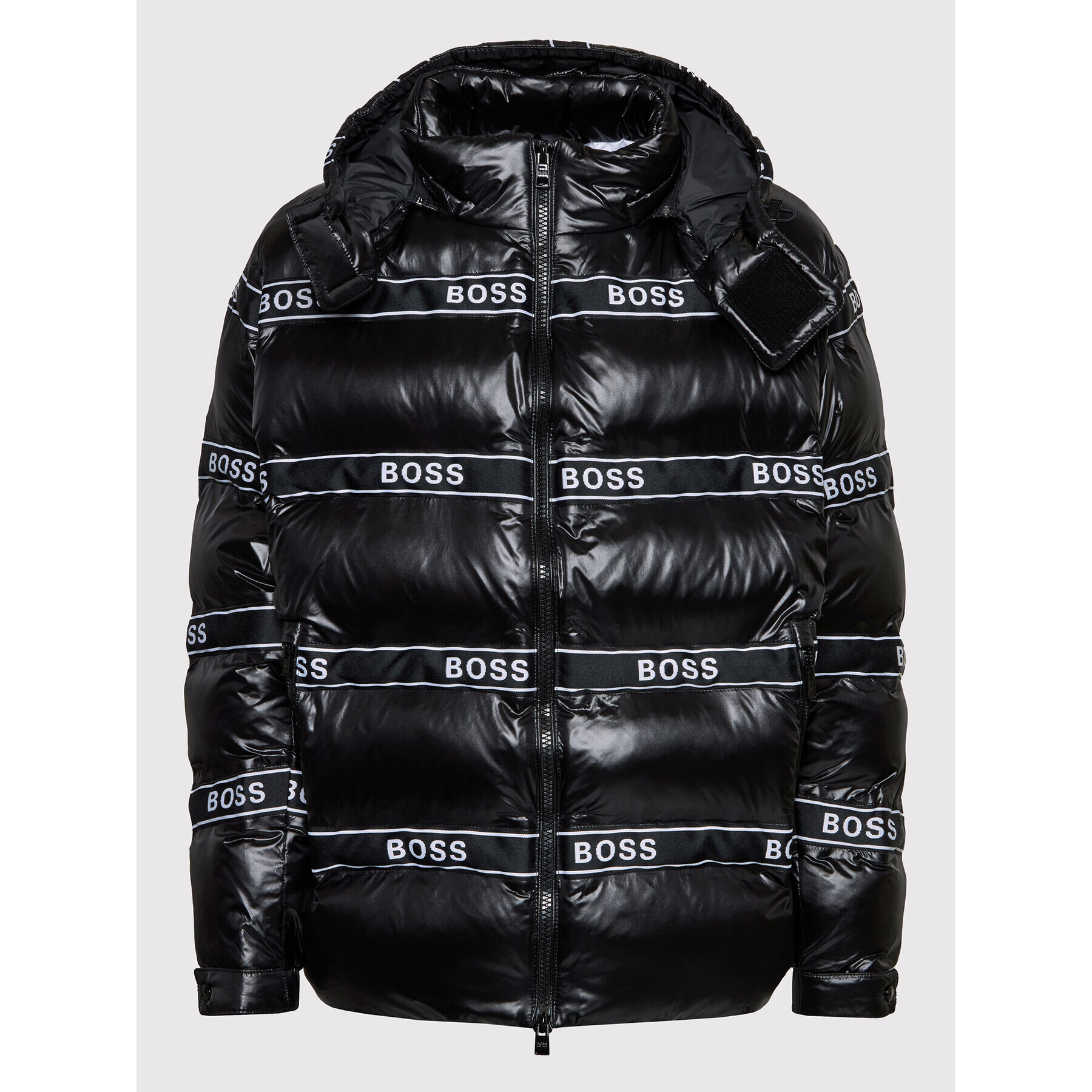 Boss Vatovaná bunda Dobel_Hc 50461455 Černá Regular Fit - Pepit.cz