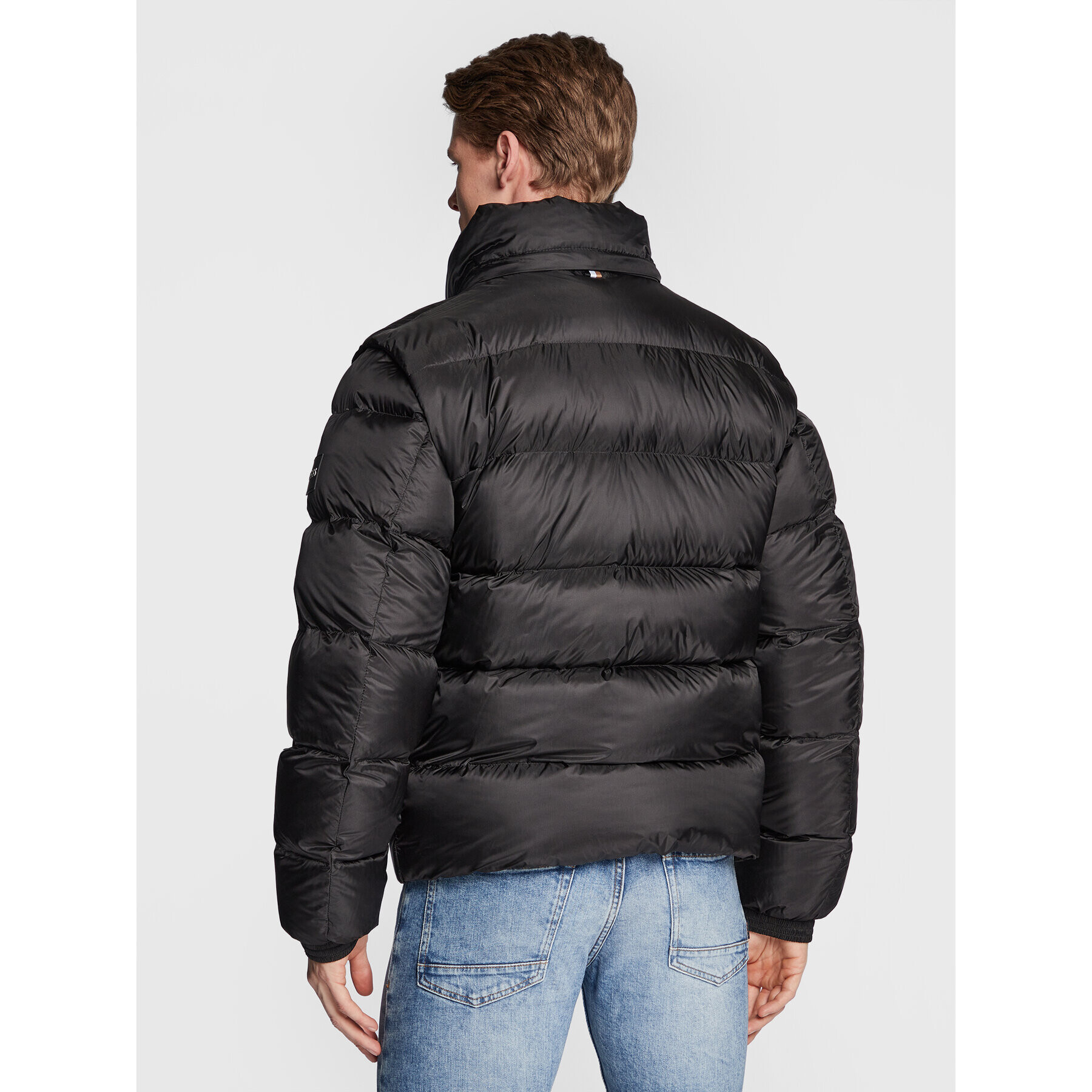 Boss Vatovaná bunda Dolson 50472781 Černá Regular Fit - Pepit.cz