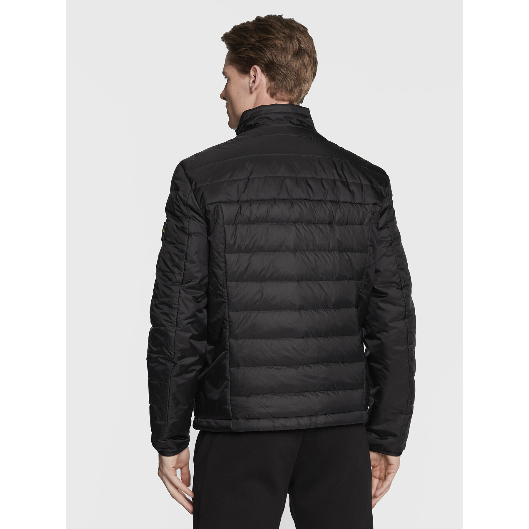 Boss Vatovaná bunda J_Sarek 50475011 Černá Regular Fit - Pepit.cz