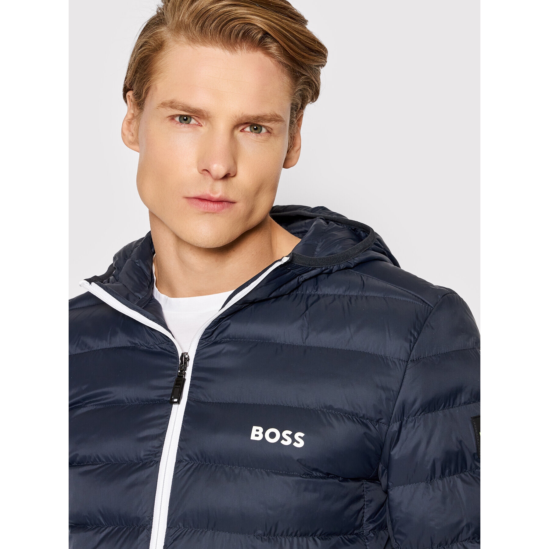 Boss Vatovaná bunda J_Thor 50472472 Tmavomodrá Regular Fit - Pepit.cz