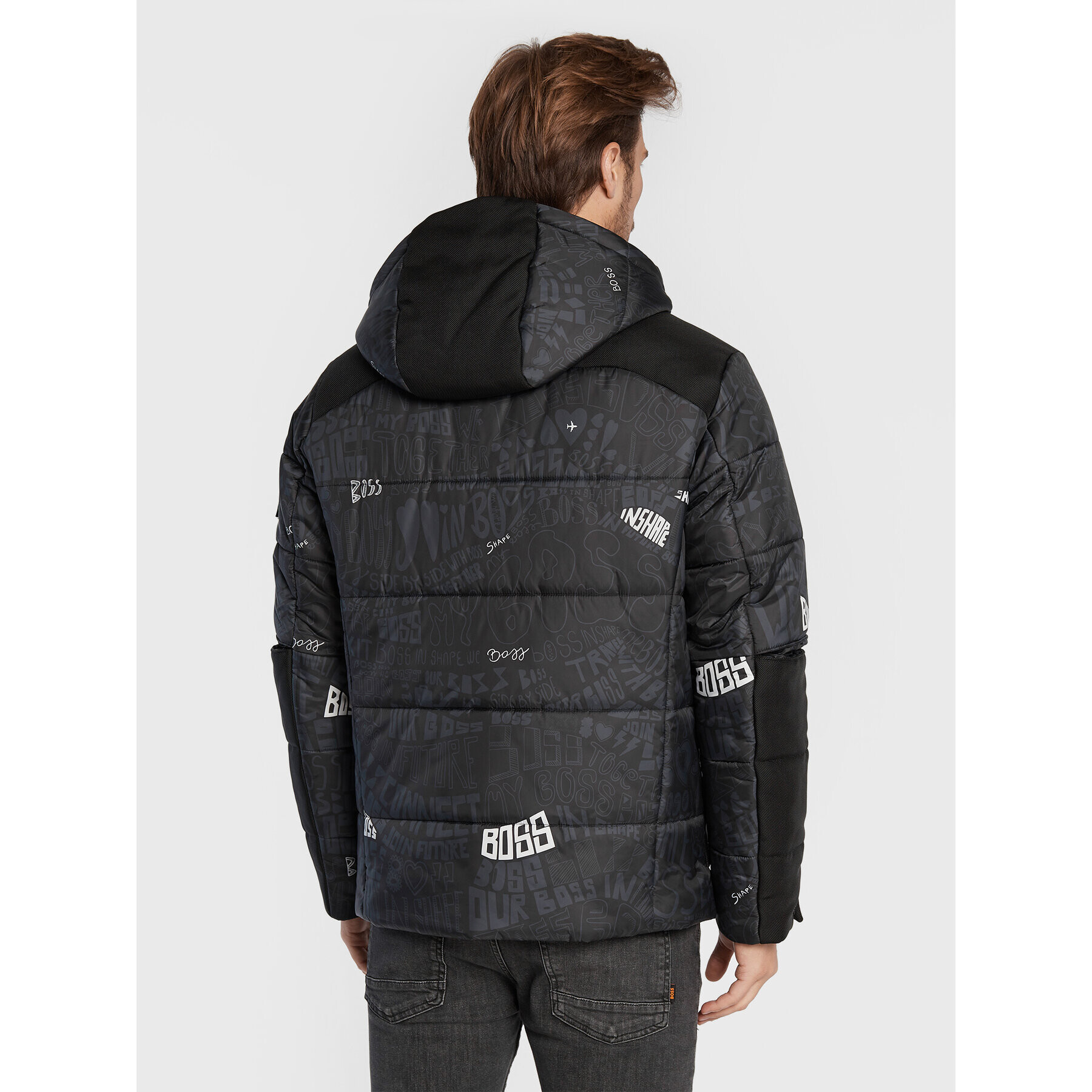 Boss Vatovaná bunda J_Trond 50475456 Černá Regular Fit - Pepit.cz