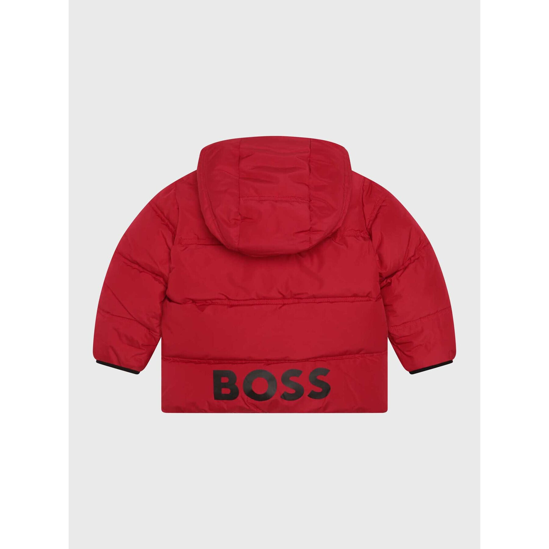 Boss Vatovaná bunda J06255 M Červená Regular Fit - Pepit.cz