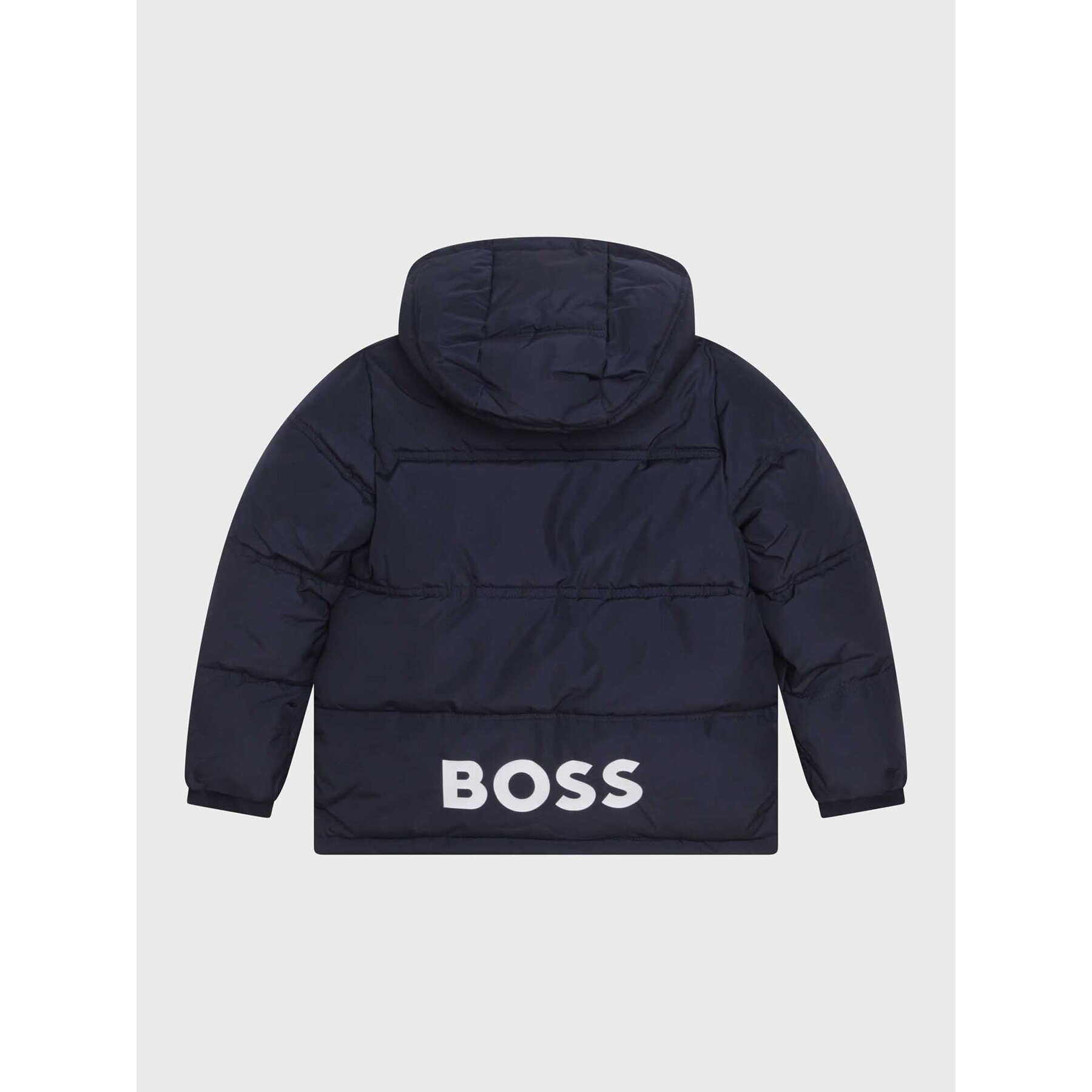 Boss Vatovaná bunda J06255 M Tmavomodrá Regular Fit - Pepit.cz