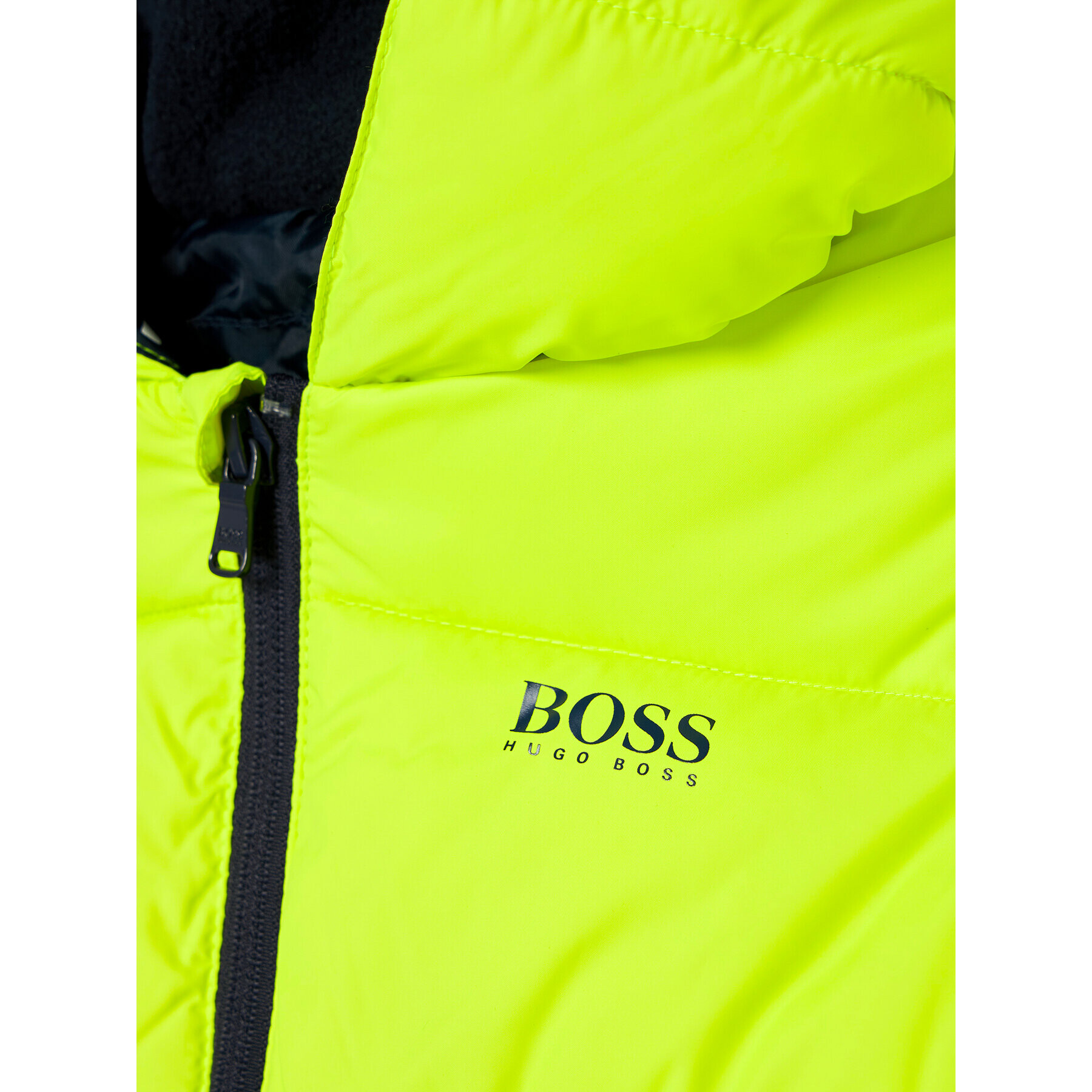 Boss Vatovaná bunda J26417 S Zelená Regular Fit - Pepit.cz