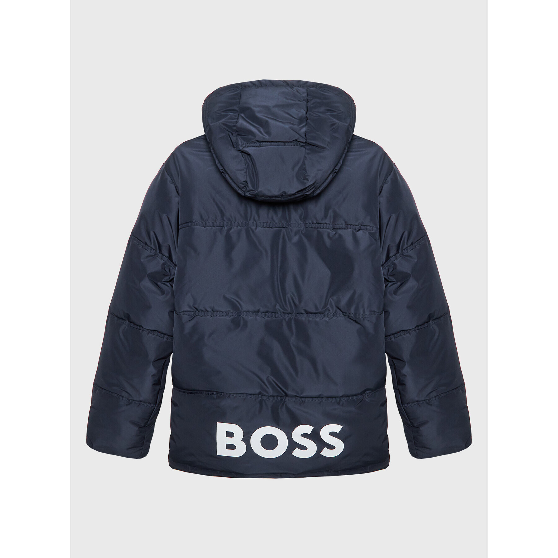 Boss Vatovaná bunda J26488 D Tmavomodrá Regular Fit - Pepit.cz