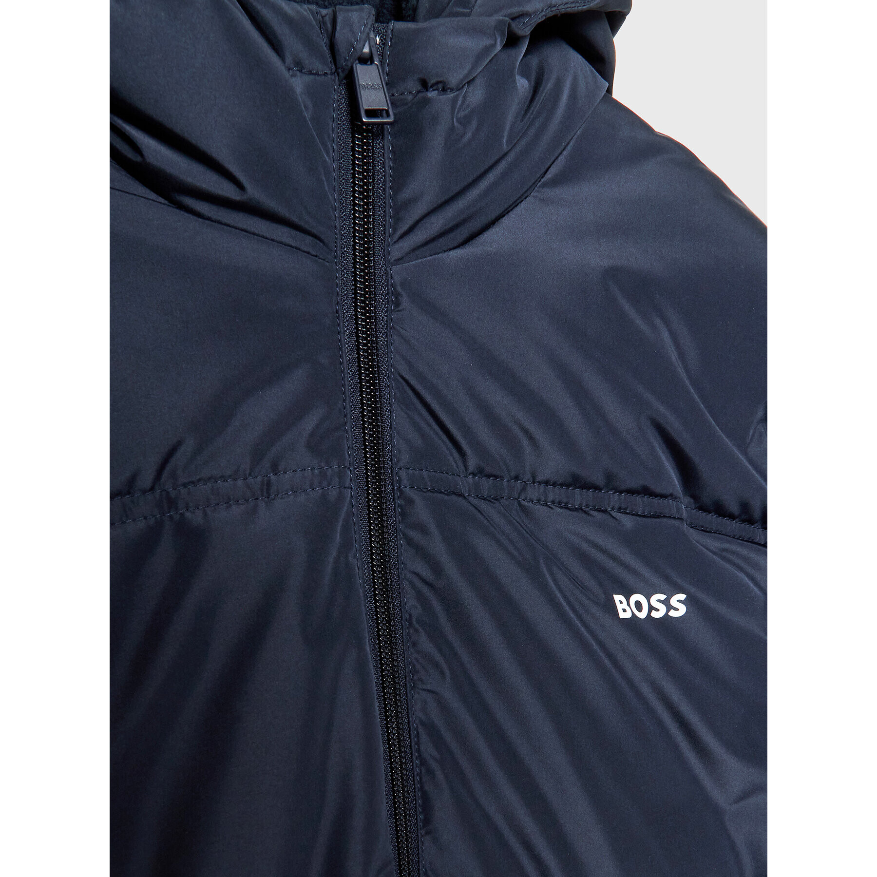 Boss Vatovaná bunda J26488 D Tmavomodrá Regular Fit - Pepit.cz