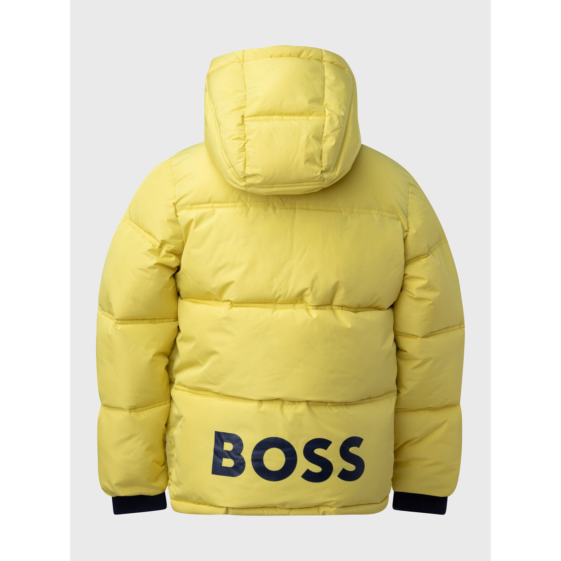 Boss Vatovaná bunda J26488 D Žlutá Regular Fit - Pepit.cz